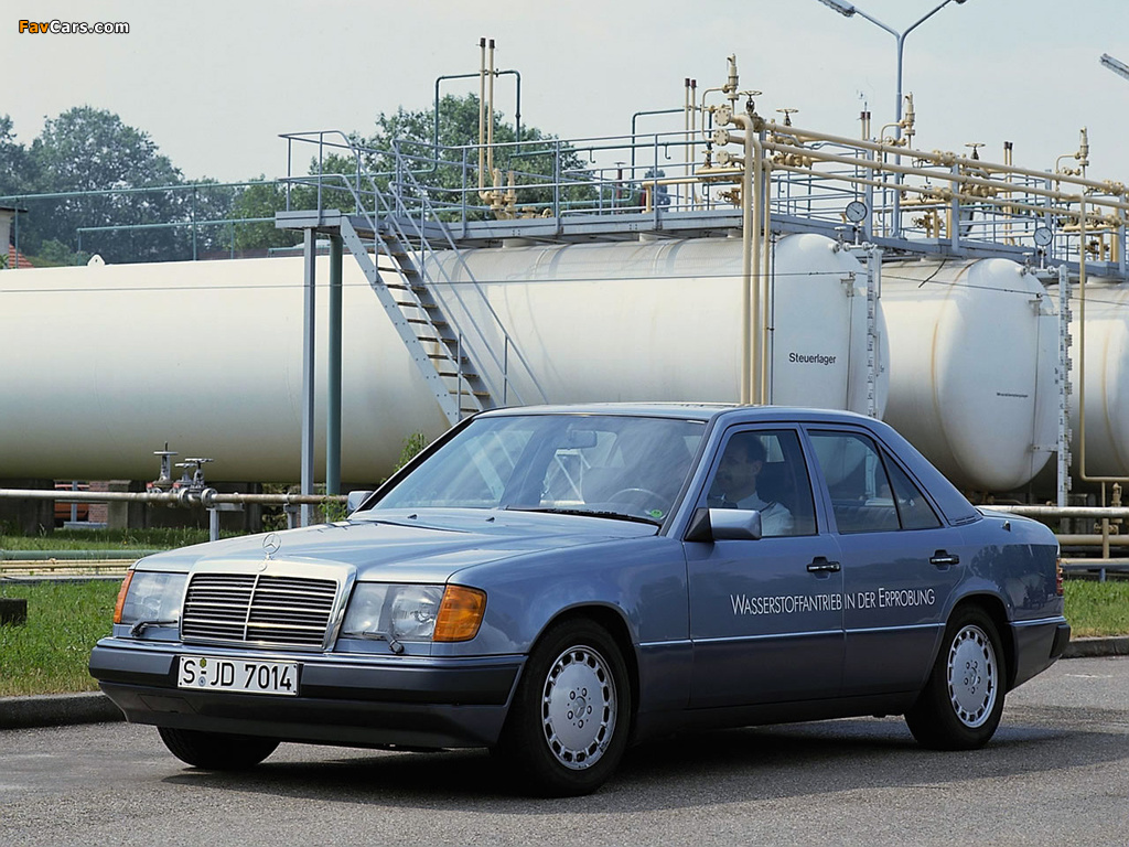 Mercedes Benz 230 E Wasserstoffantrieb Prototype (W124) 1992 Wallpaper (1024x768)