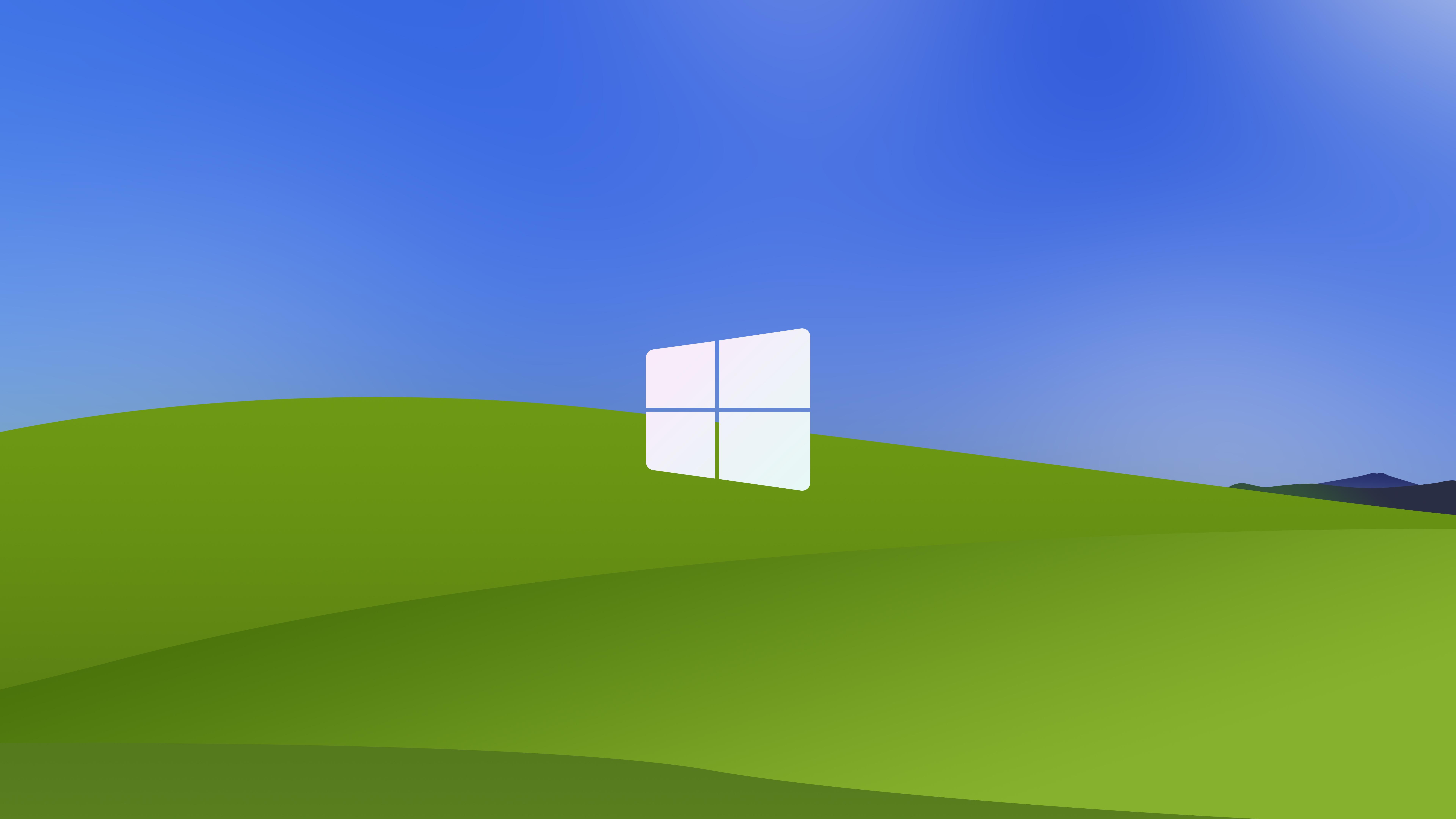 Today I stumbled upon Microsoft's 4K rendering of the Windows XP wallpaper