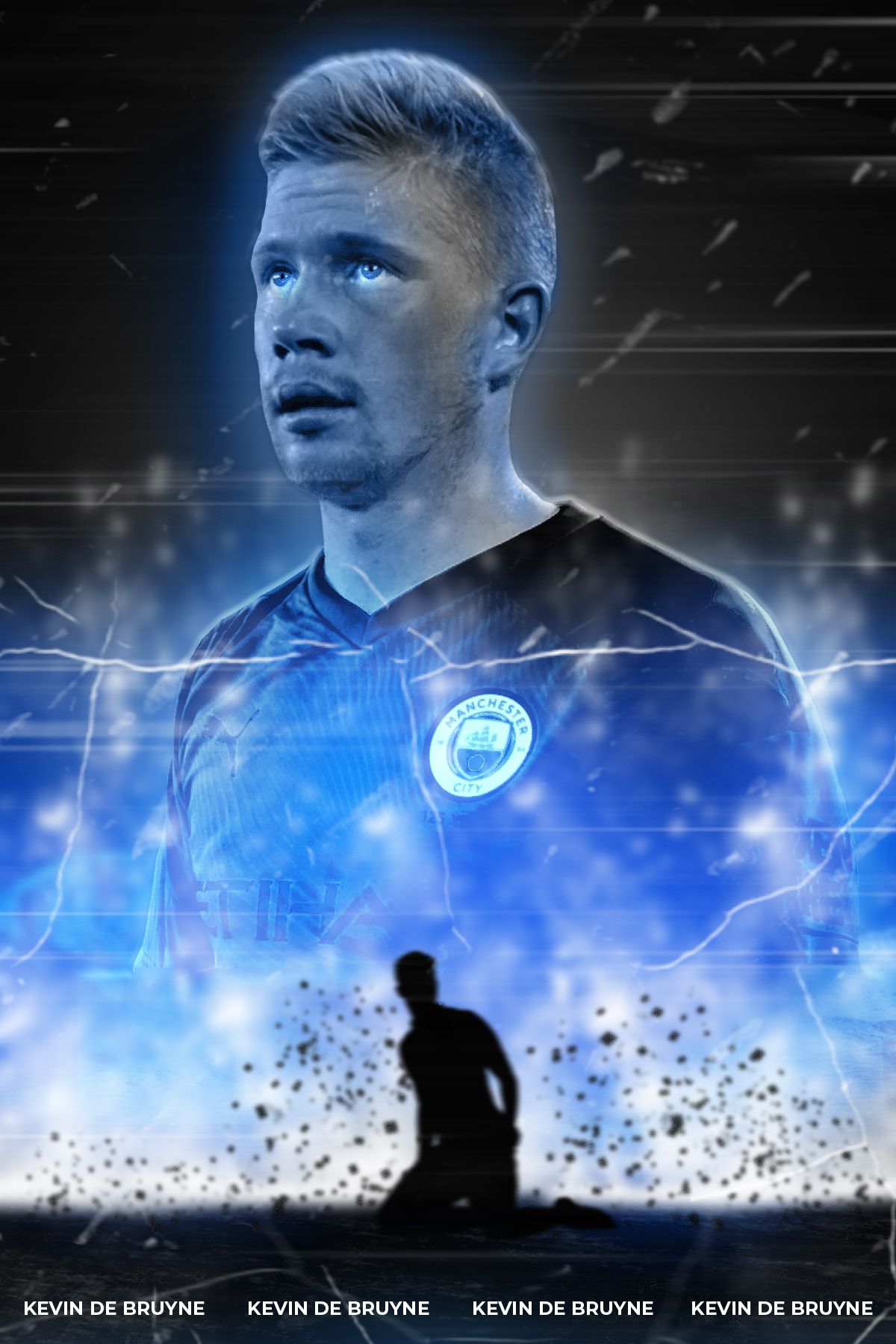Kevin De Bruyne City. Manchester city football club, Manchester city wallpaper, Manchester united poster