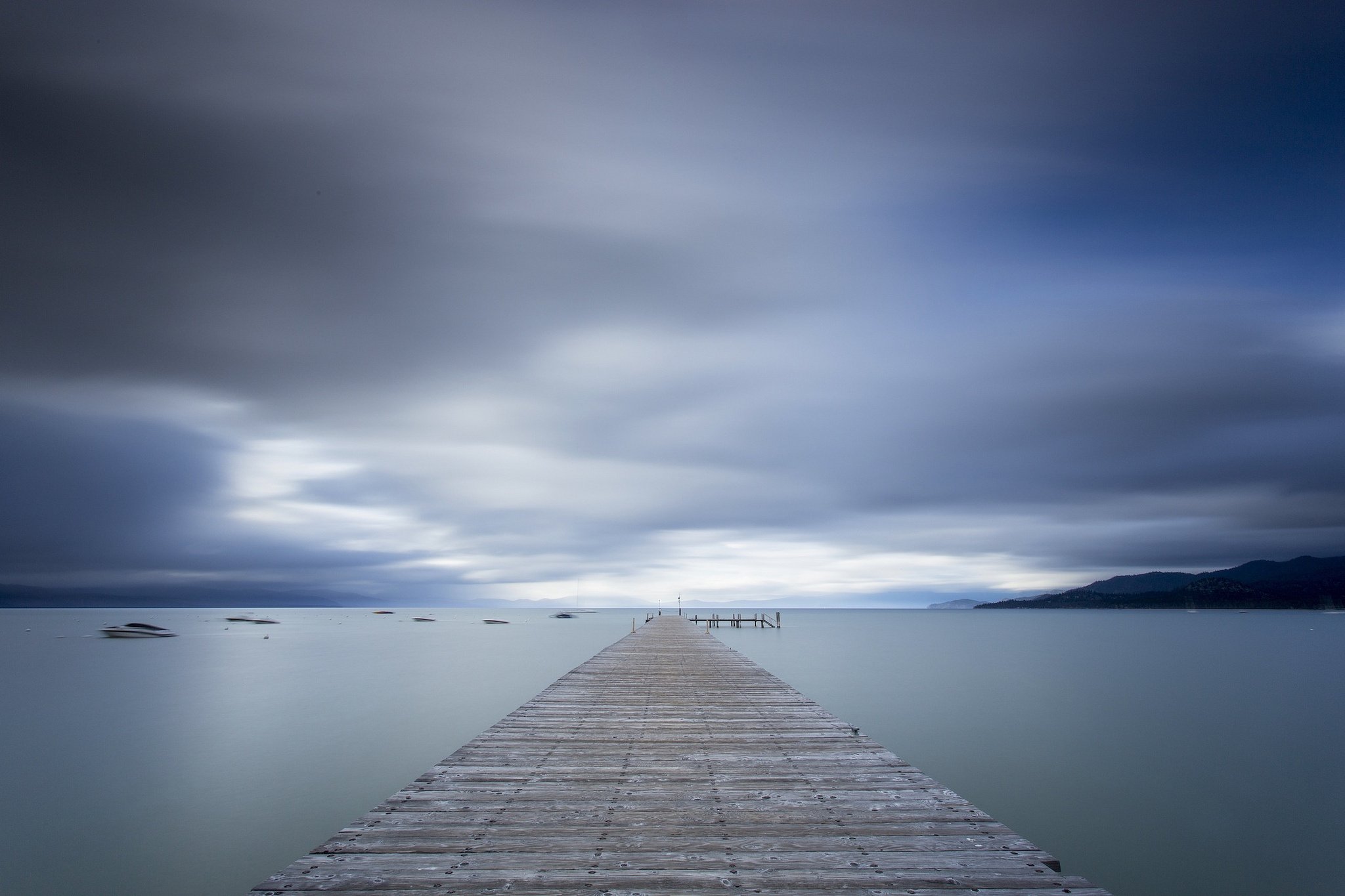 Lake Tahoe bridge usa sky blue wallpaperx1365