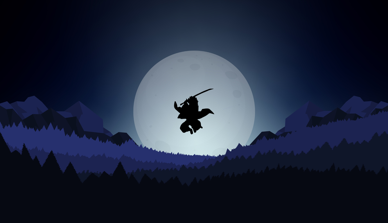 Demon Slayer Minimal 4k Laptop HD HD 4k Wallpaper, Image, Background, Photo and Picture