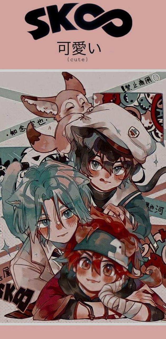 Sk8 the infinite wallpaper