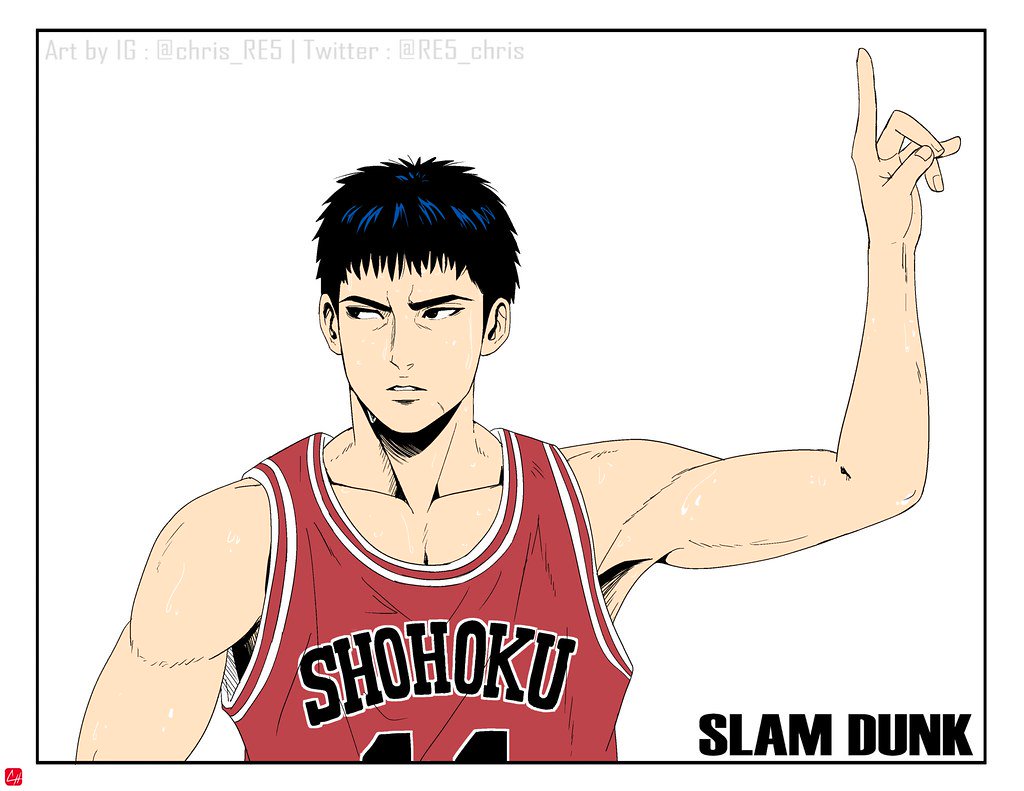 Chris Hernandez - [SLAM DUNK] Mitsui Hisashi #三井寿 #MitsuiHisashi #スラムダンク #SLAMDUNK #バスケットボール #basketball