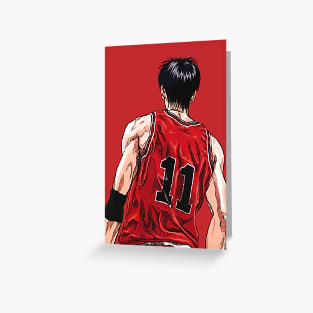 Slam Dunk Kaede Rukawa Greeting Card