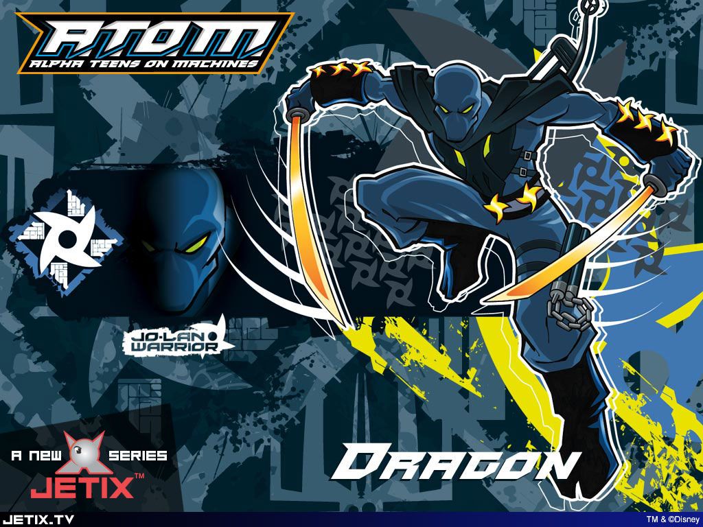 A.T.O.M. Alpha Teens On Machines (Dragon). Animated characters, Comics artwork, Cartoon