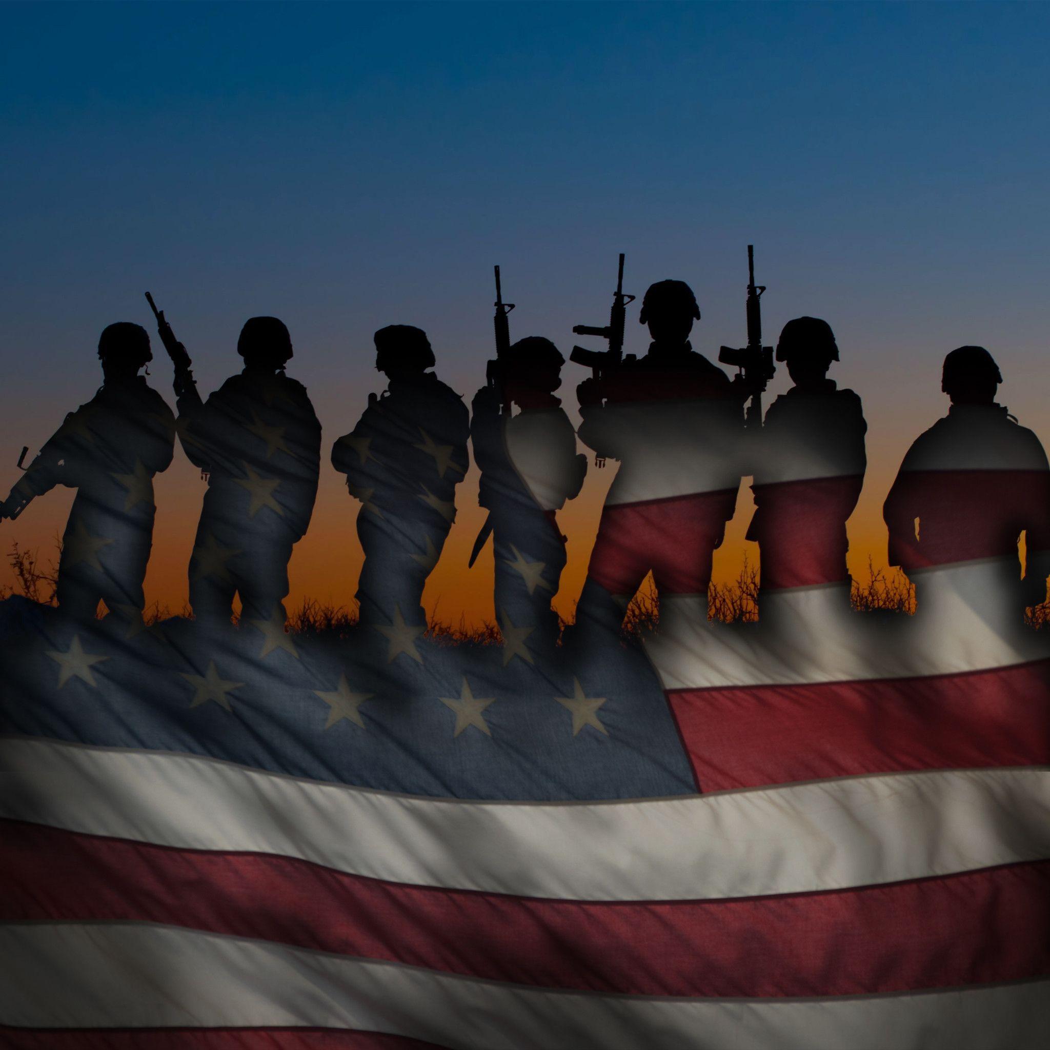 Free download US Military Background [2048x2048] for your Desktop, Mobile & Tablet. Explore Us Military Wallpaper. Us Army Wallpaper, Us Army Infantry Wallpaper, Free Military Picture Background Wallpaper