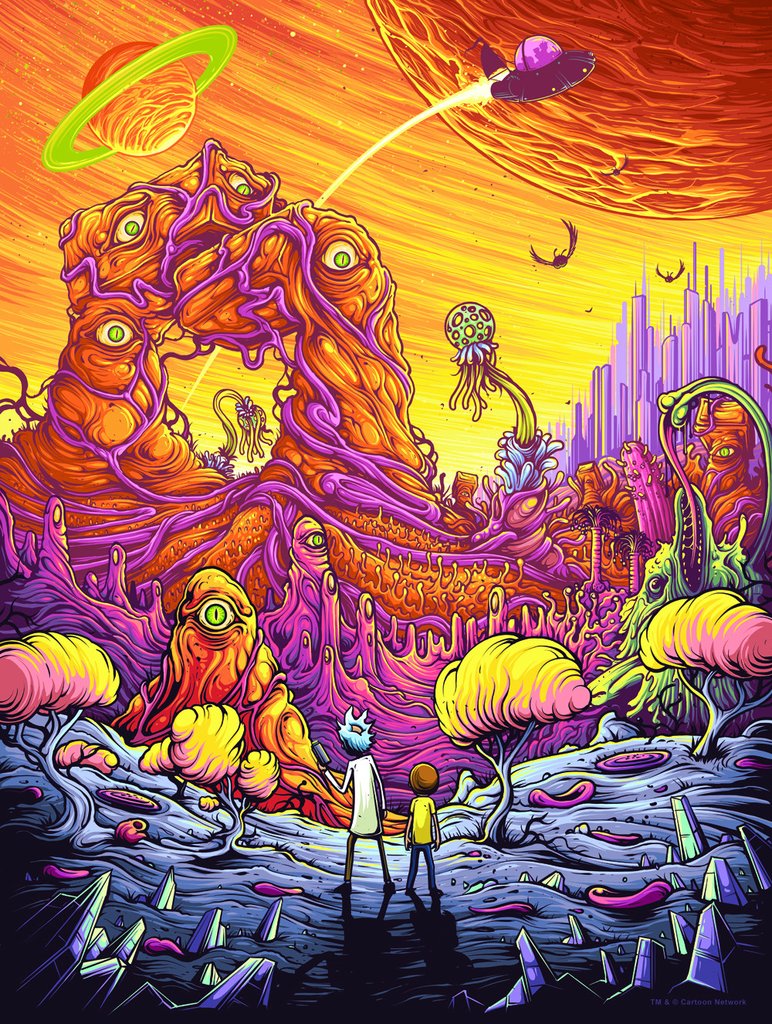 Dan Mumford Rick And Morty