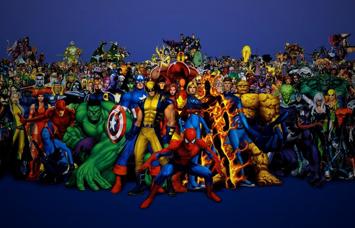 All Marvel Characters Wallpaper Free All Marvel Characters Background