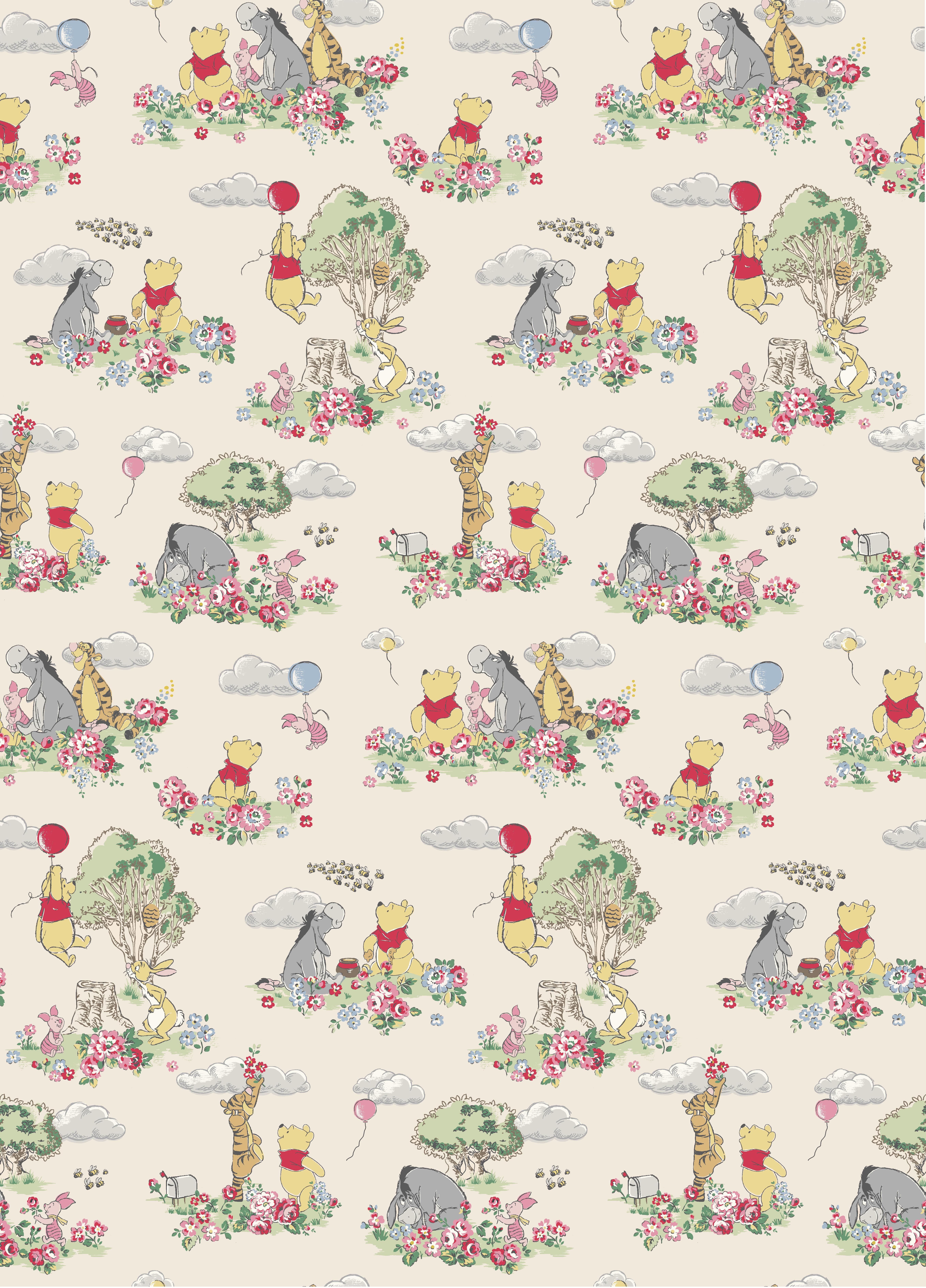 A Day in the Hundred Acre Wood Kidston. Disney phone background, Disney wallpaper, Cartoon wallpaper