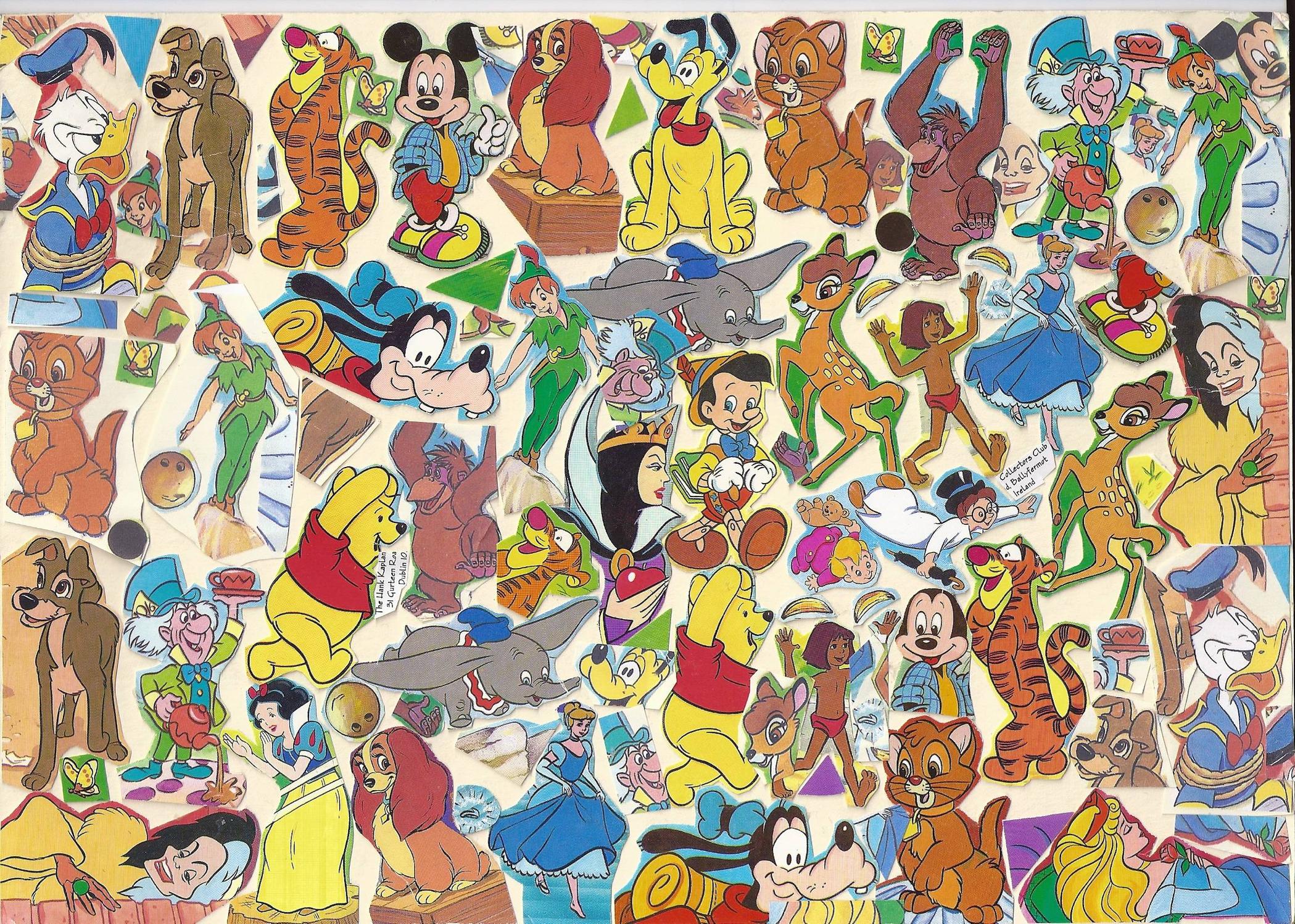 Disney Character Background Free Download
