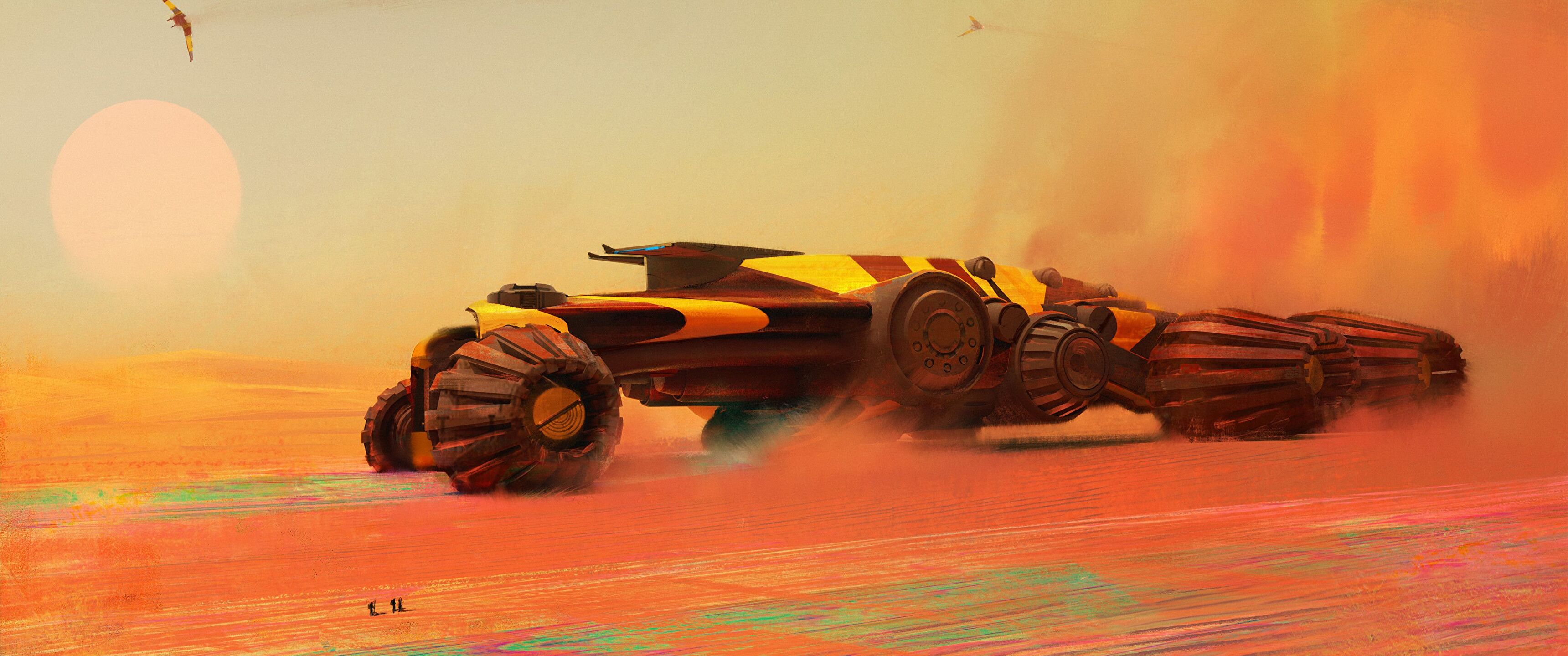 Dune 4K wallpaper for your desktop or mobile screen free and easy to download