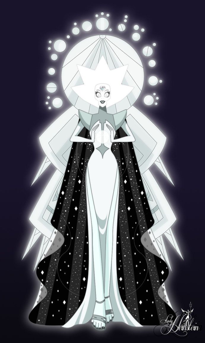 Long Live White Diamond by LadyHeinstein. Steven universe diamond, Steven universe wallpaper, Steven universe fanart