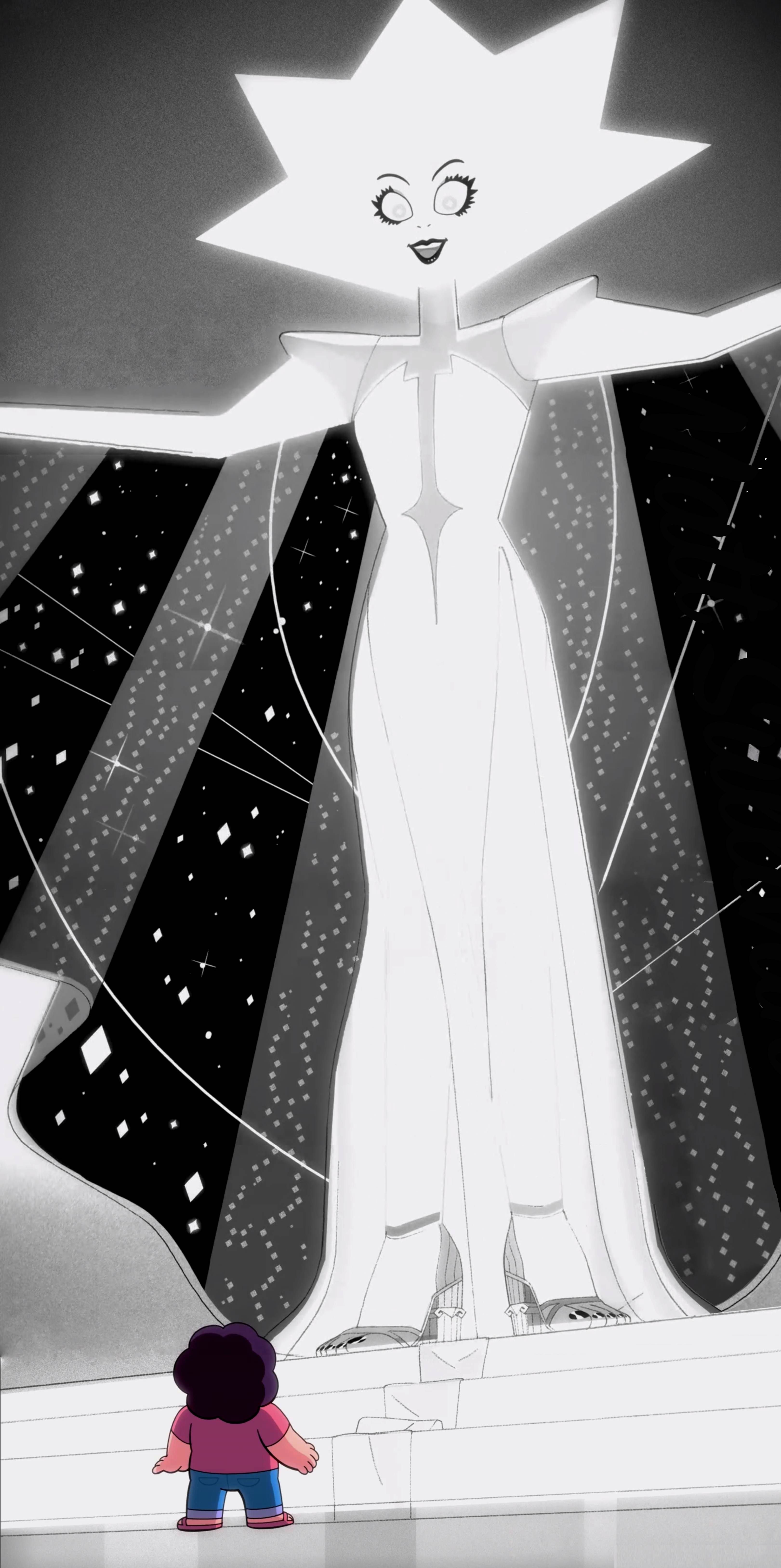 Hd White Diamond_ms. Steven Universe Diamond, Steven Universe Wallpaper, White Diamond Steven Universe