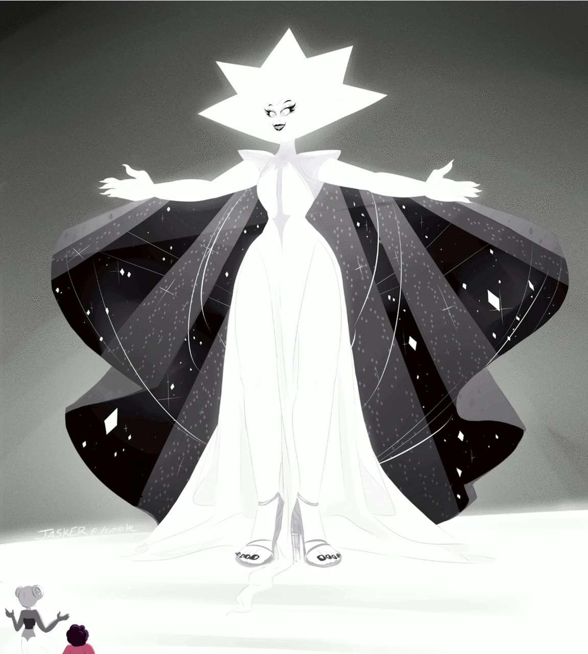 White diamond. White Diamond Steven Universe. Белый Алмаз Вселенная Стивена. Белый Кристалл Стивен. White Diamond su.