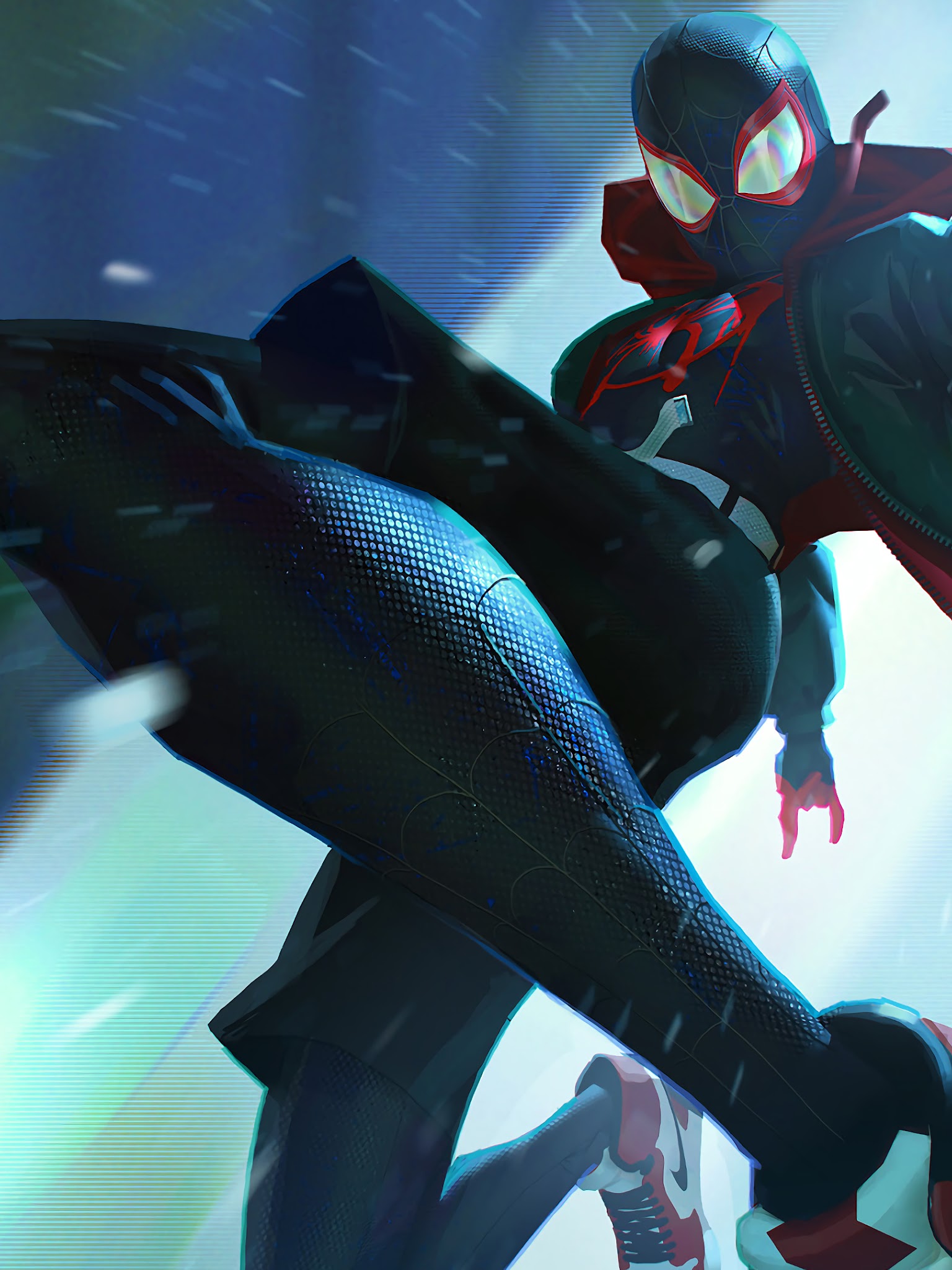 Miles Morales Spider Man: Into The Spider Verse 4K Wallpaper