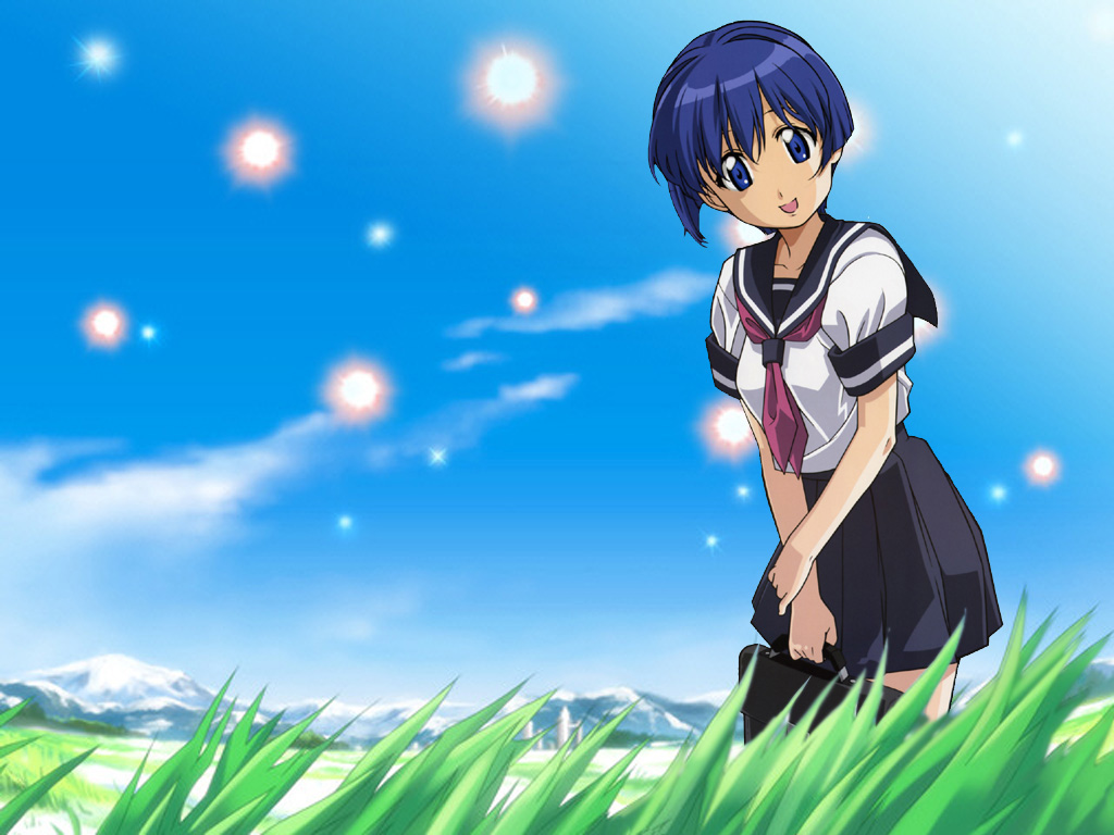 Ai Yori Aoshi Wallpaper: Sailor Aoi Chan