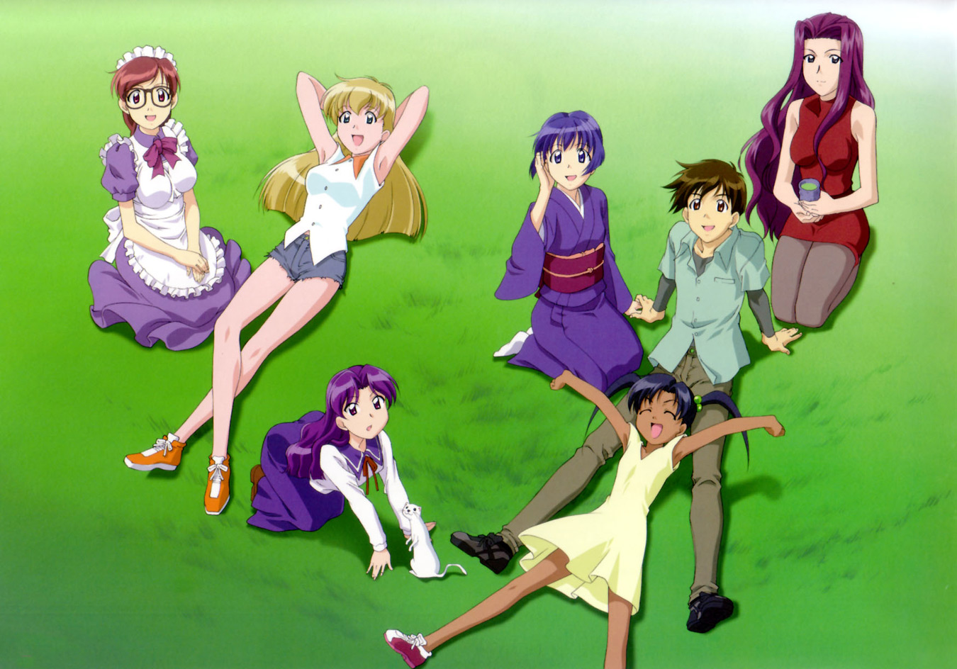 Hanabishi Kaoru Yori Aoshi Anime Image Board