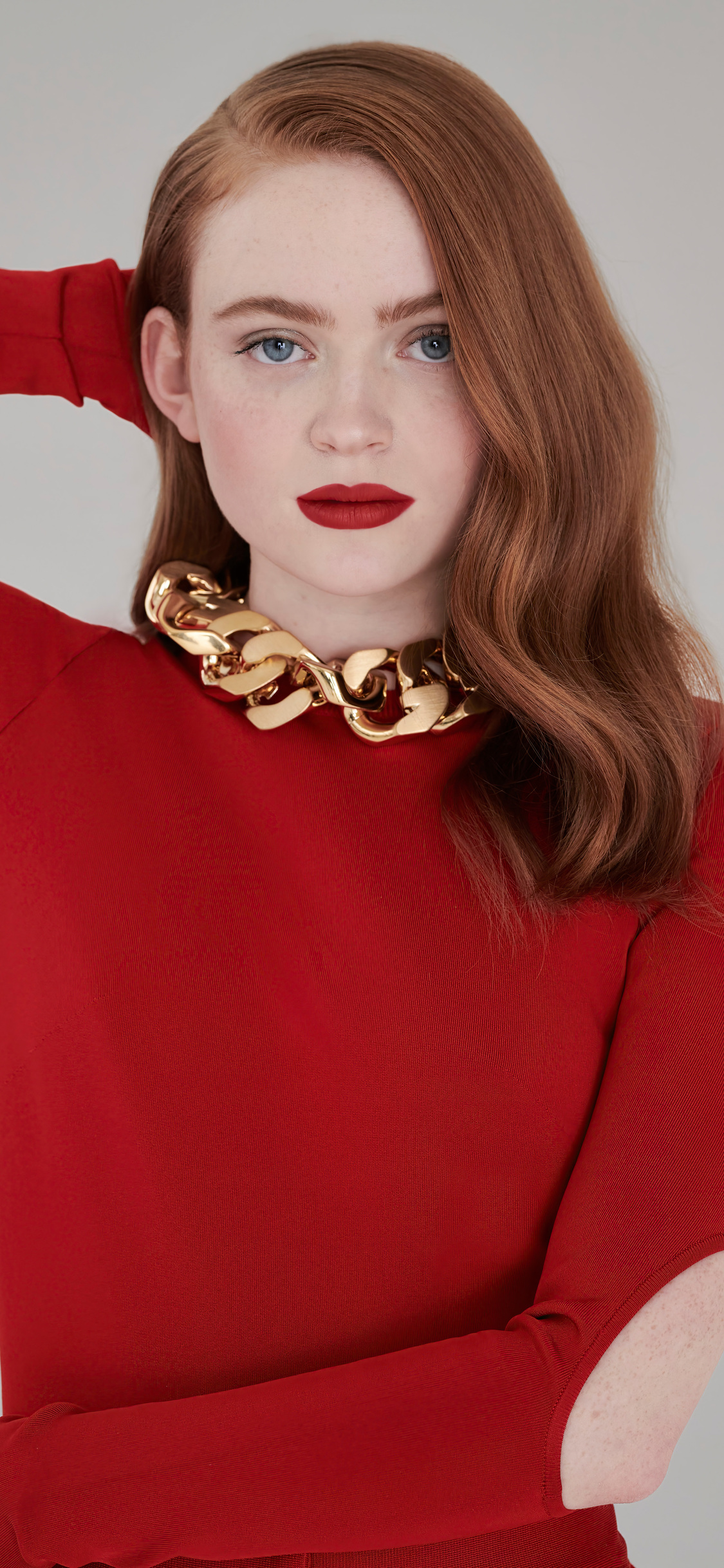 Sadie Sink Givenchy Beauty Campaign 5k iPhone XS, iPhone 10, iPhone X HD 4k Wallpaper, Image, Background, Photo and Picture