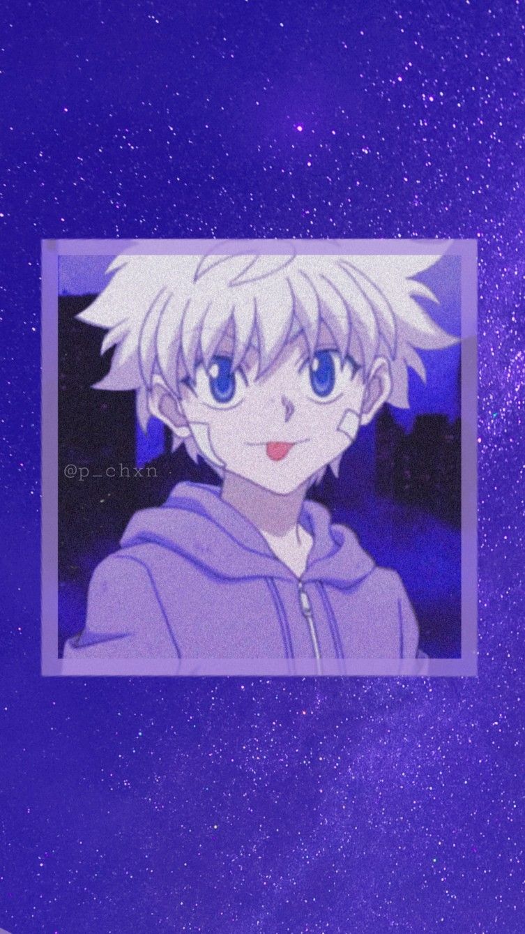 Killua. Blue anime, Aesthetic anime, Anime wallpaper