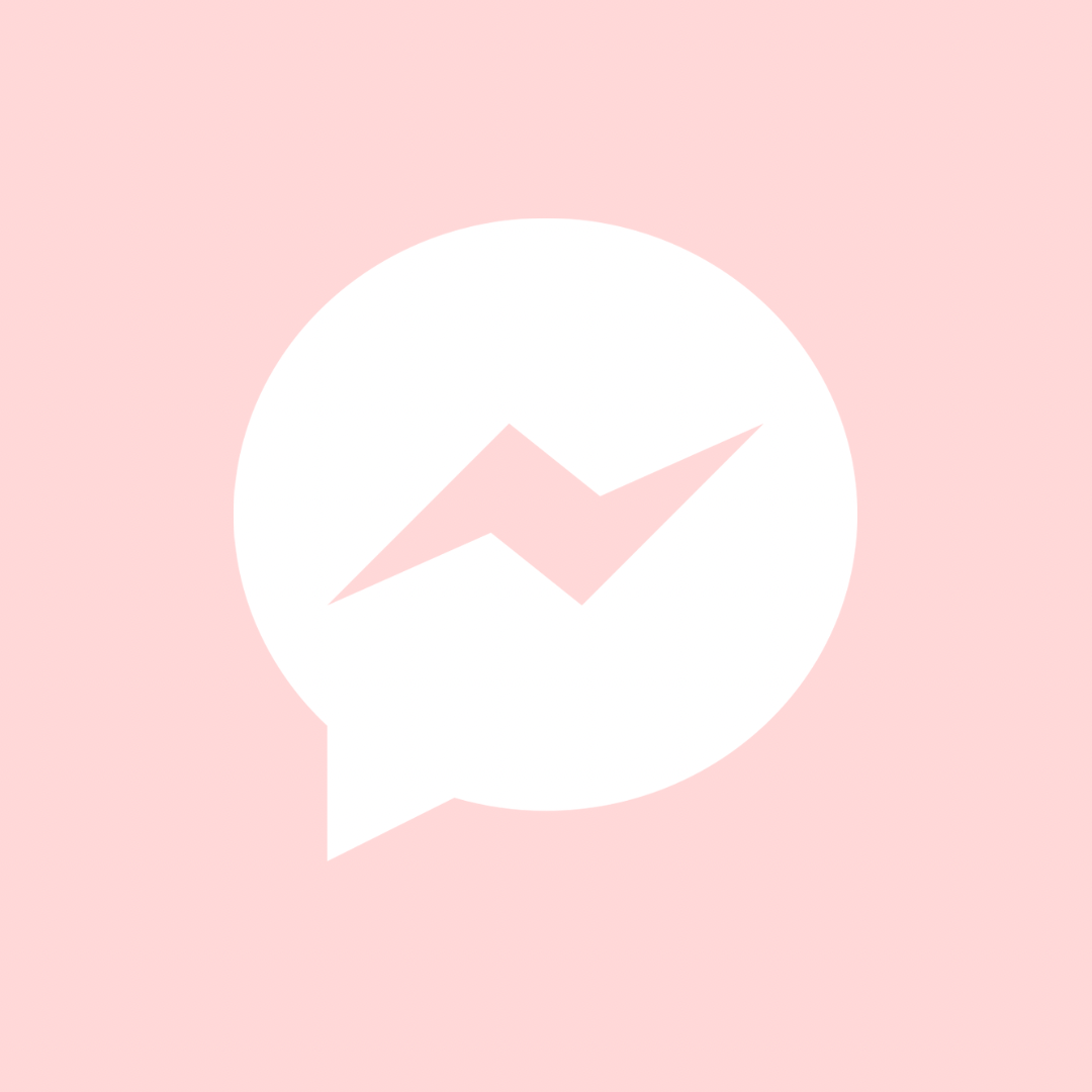Facebook messenger. iPhone homescreen wallpaper, Ios app icon design, Art wallpaper iphone