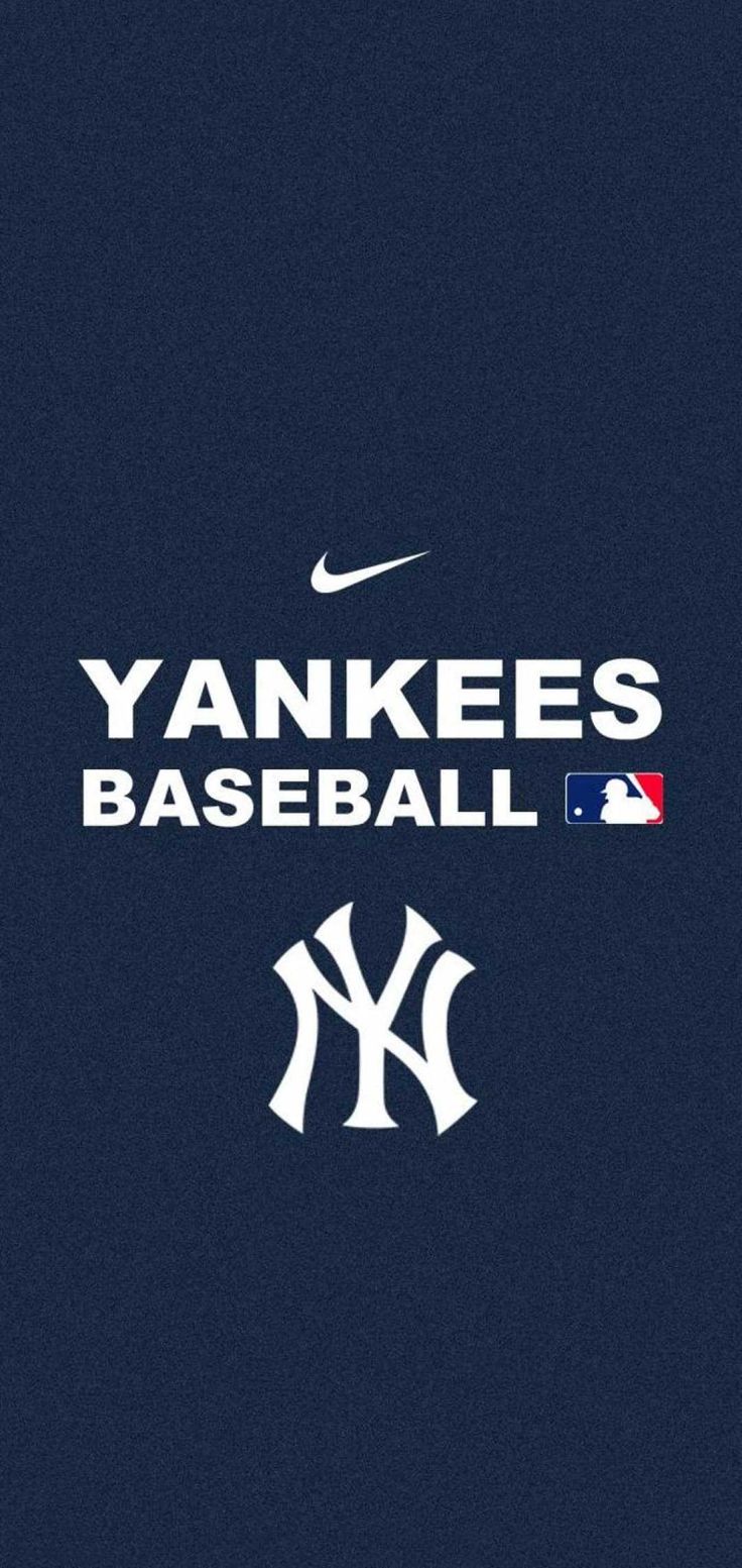 Yankees Wallpaper Discover more Baseball, MLB, New York Yankees, NY Yankees, Yankees wallpaper.. New york yankees, New york yankees logo, Yankees baseball