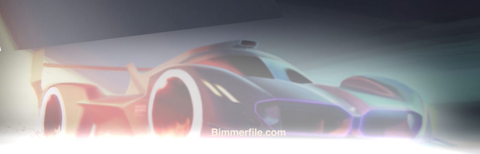 First Look at the bMW LMDh IMSA and LeMans Race Car