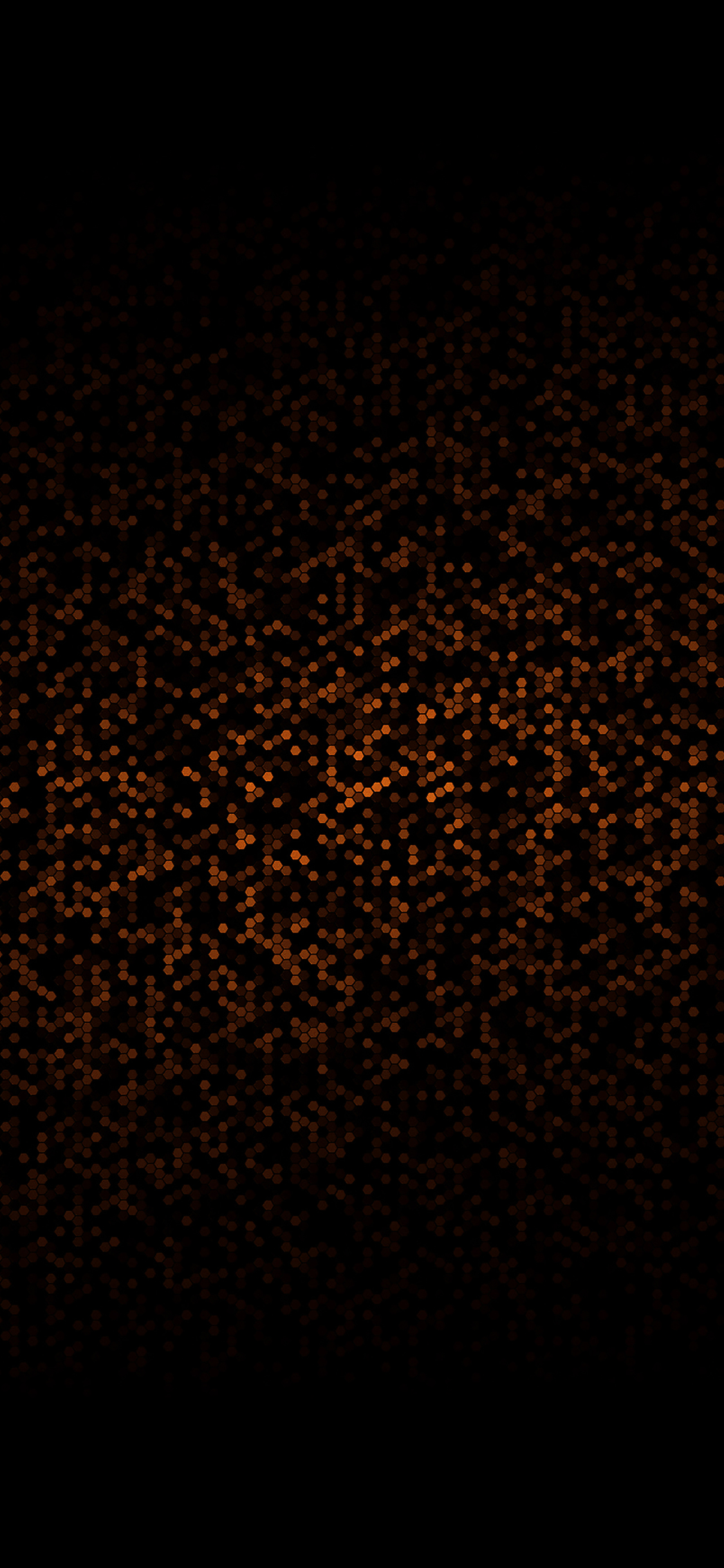 iPhoneXpapers pattern black and orange abstract