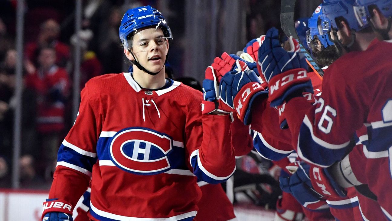 Montreal Canadiens scratch Jesperi Kotkaniemi; Tampa Bay Lightning's Alex Killorn ruled out again