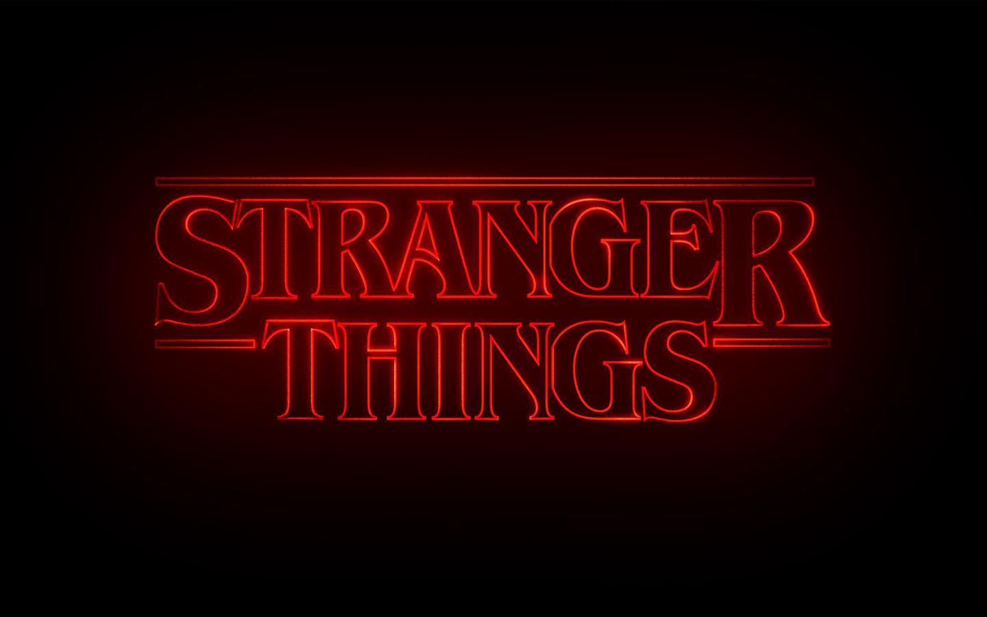 Stranger Things Logo Wallpaper