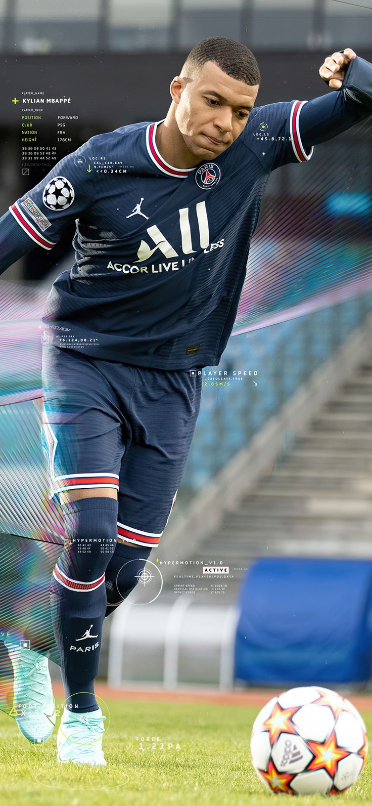 Kylian Mbappe Fifa 2022 In 1125x2436 Resolution. Kylian mbappé, Fifa, Football wallpaper