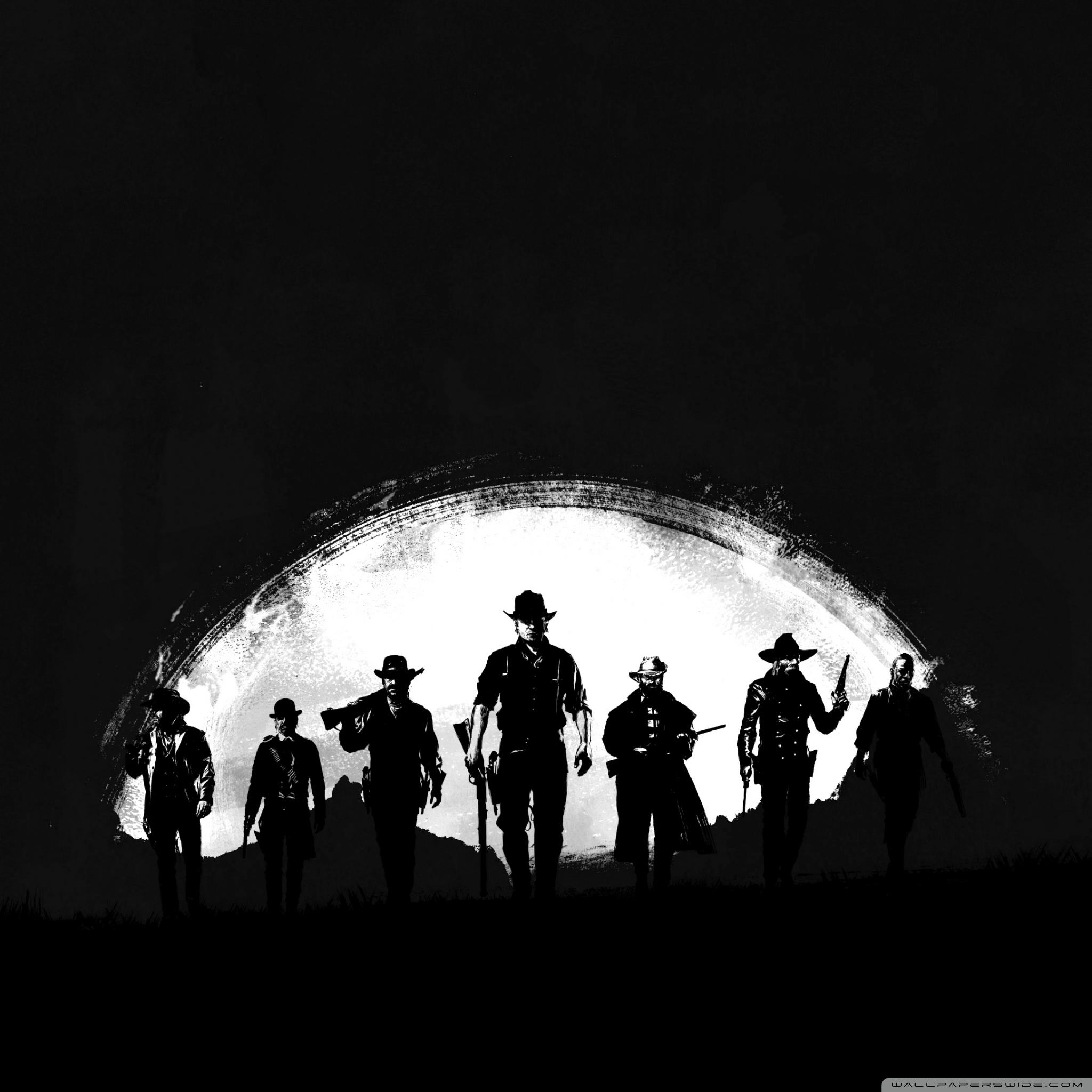 Red Dead Redemption 2 Dark Ultra HD Desktop Background Wallpaper for: Widescreen & UltraWide Desktop & Laptop, Multi Display, Dual & Triple Monitor, Tablet