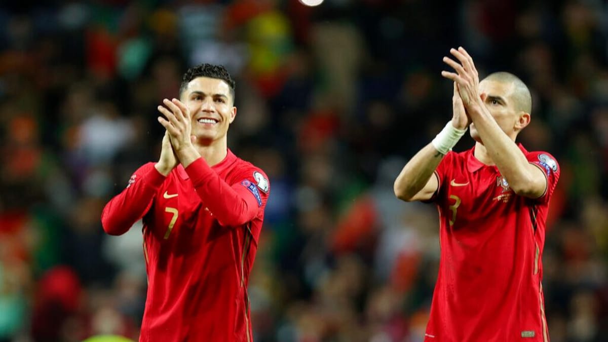 Cristiano Ronaldo reaches 5th FIFA World Cup as Portugal beat North Macedonia to qualify for Qatar 2022