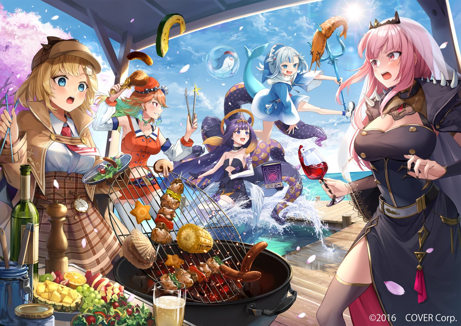 Hololive Summer Festival Anime Image Board