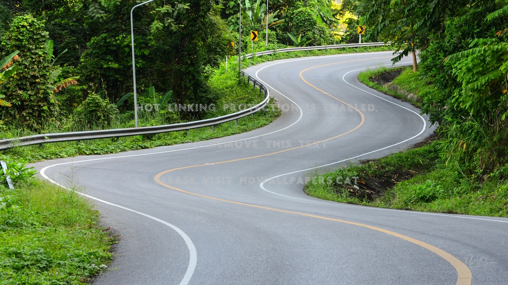 winding road twist and turns highway theme
