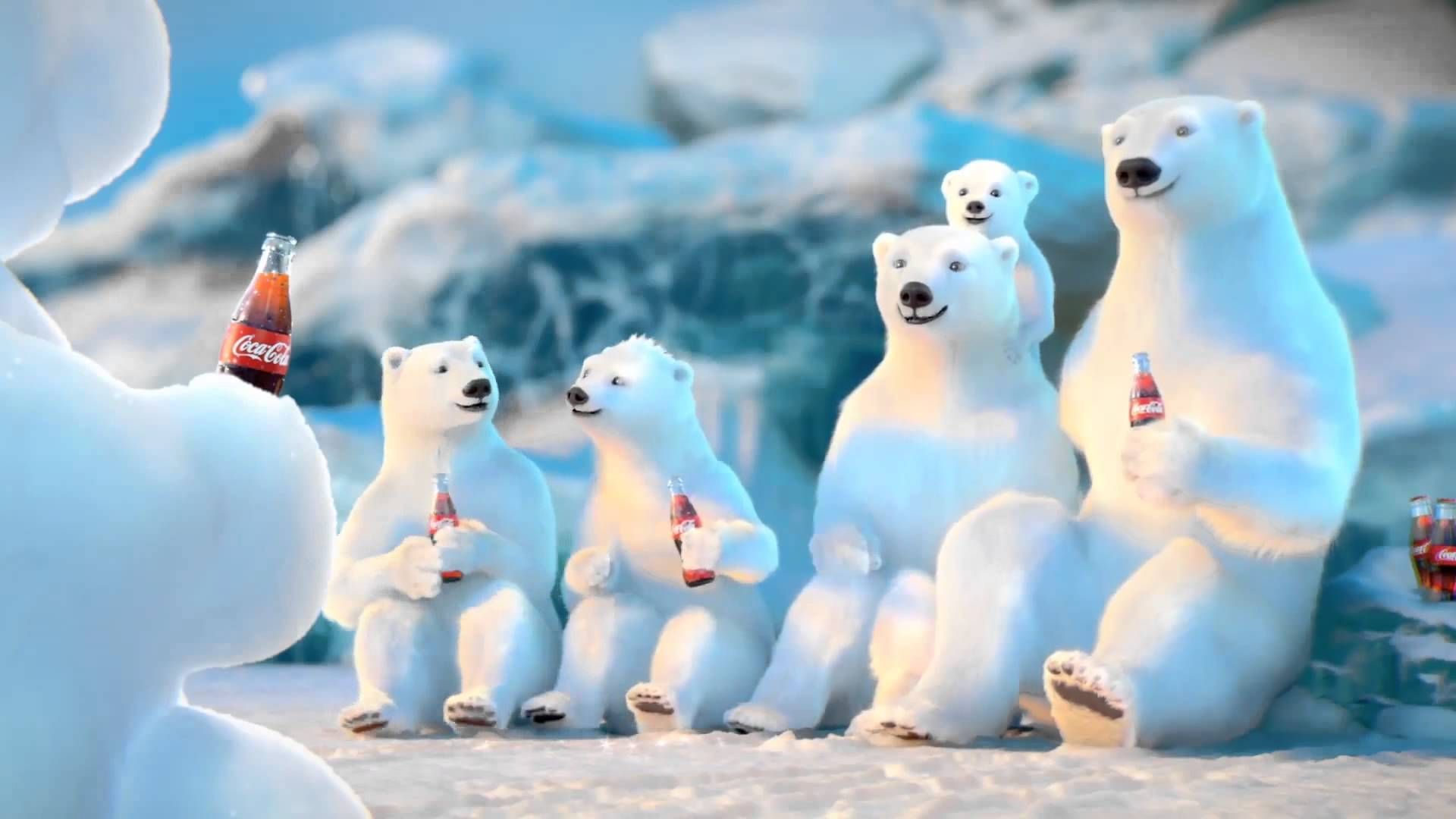 Coca Cola Polar Bear Wallpaper
