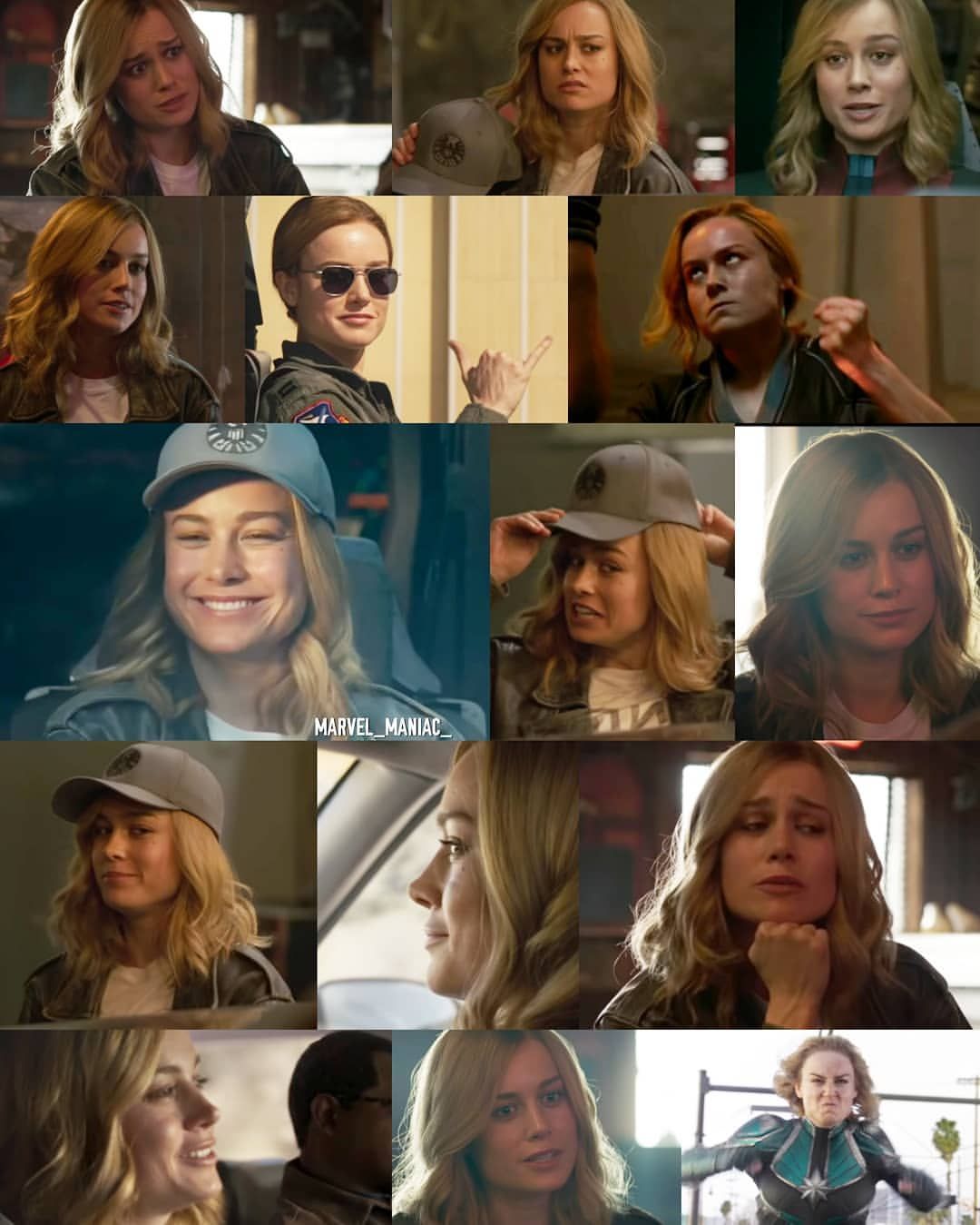 Brie Larson Collage Wallpapers - Wallpaper Cave