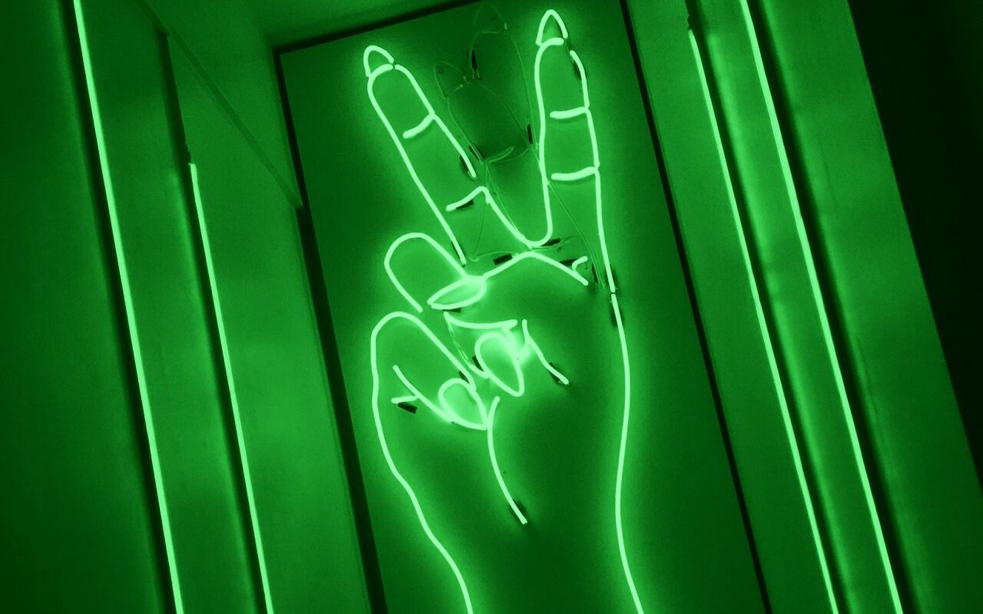 Neon Green Aesthetic Wallpapers - Wallpaper Cave