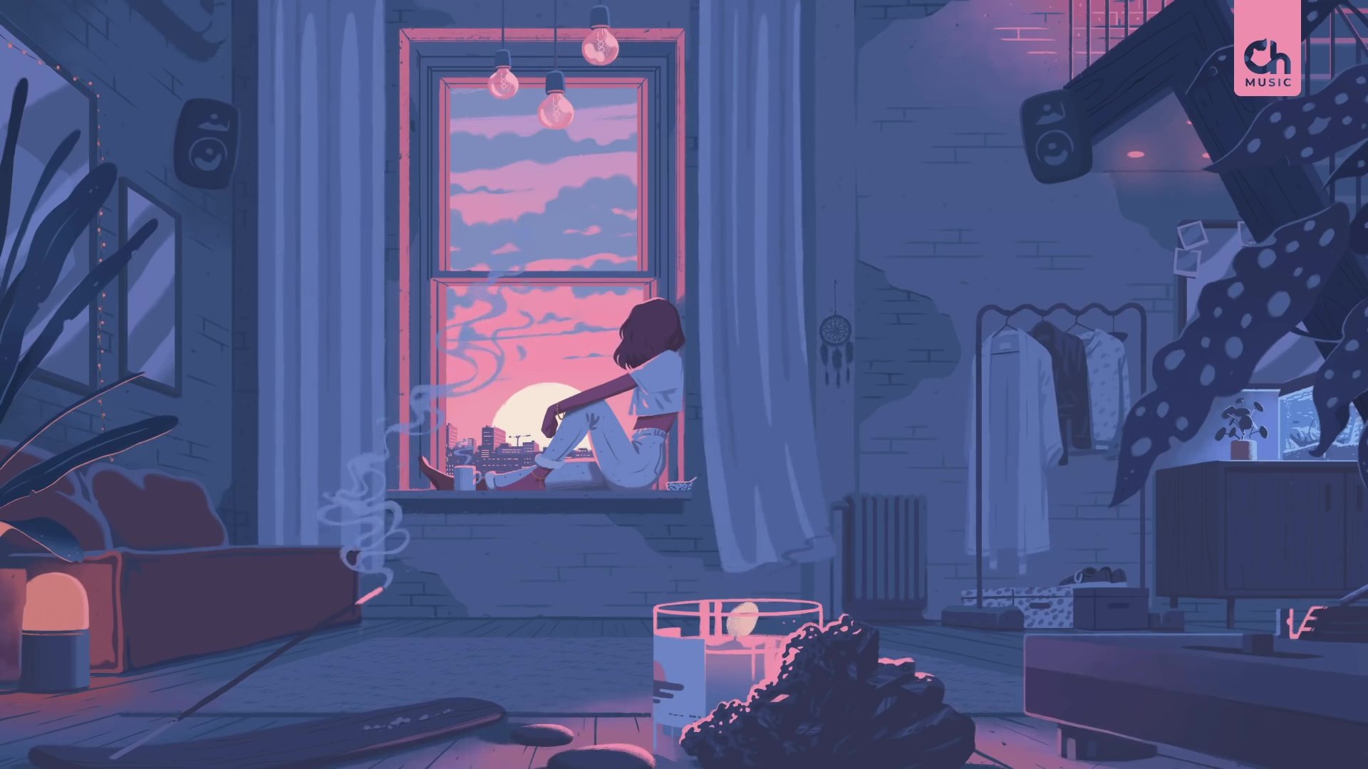 Cozy Evening │ LoFi Chill Live Wallpaper