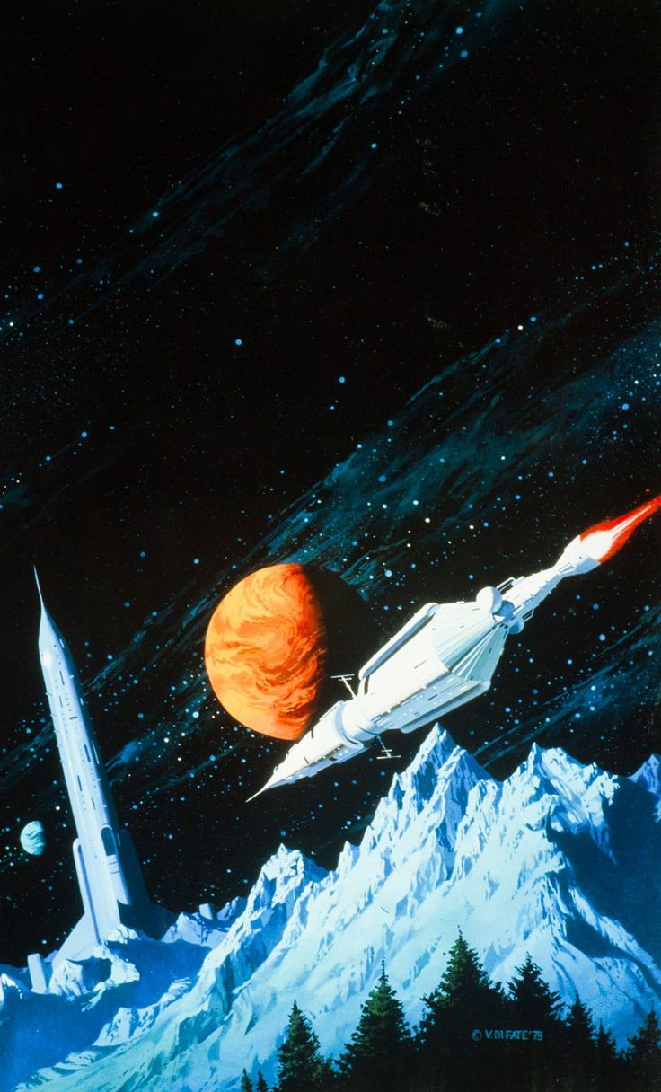 Stunning Sci Fi Art Spaceships. Sci Fi Wallpaper, Sci Fi Art, 70s Sci Fi Art