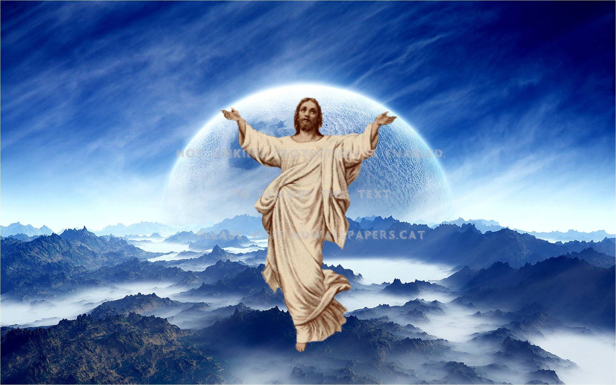 Jesus In Heaven Wallpapers Wallpaper Cave