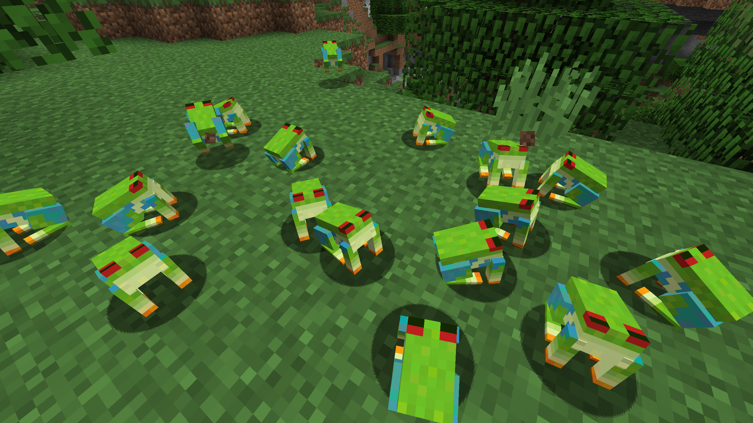 FORGS resource pack: add frogs to minecraft! Packs and Modding: Java Edition