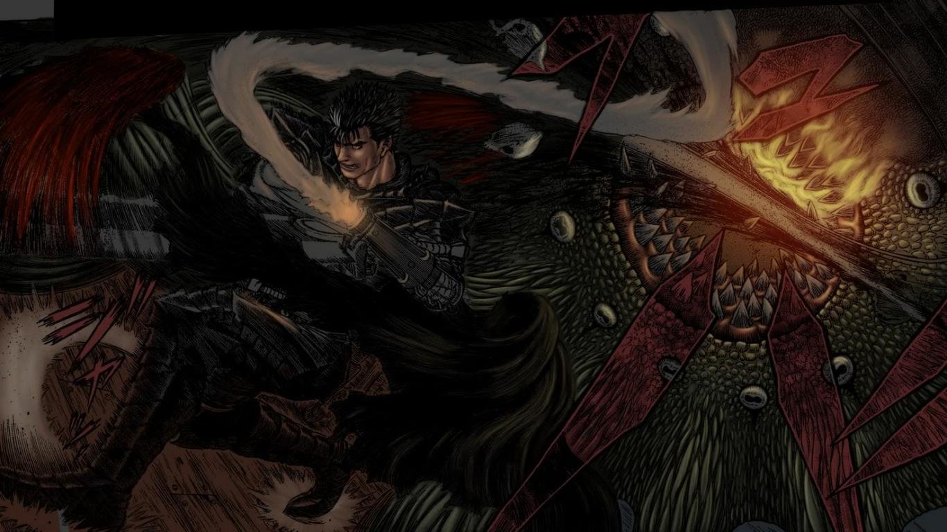 Berserk wallpaper 1366x768 (laptop) desktop background