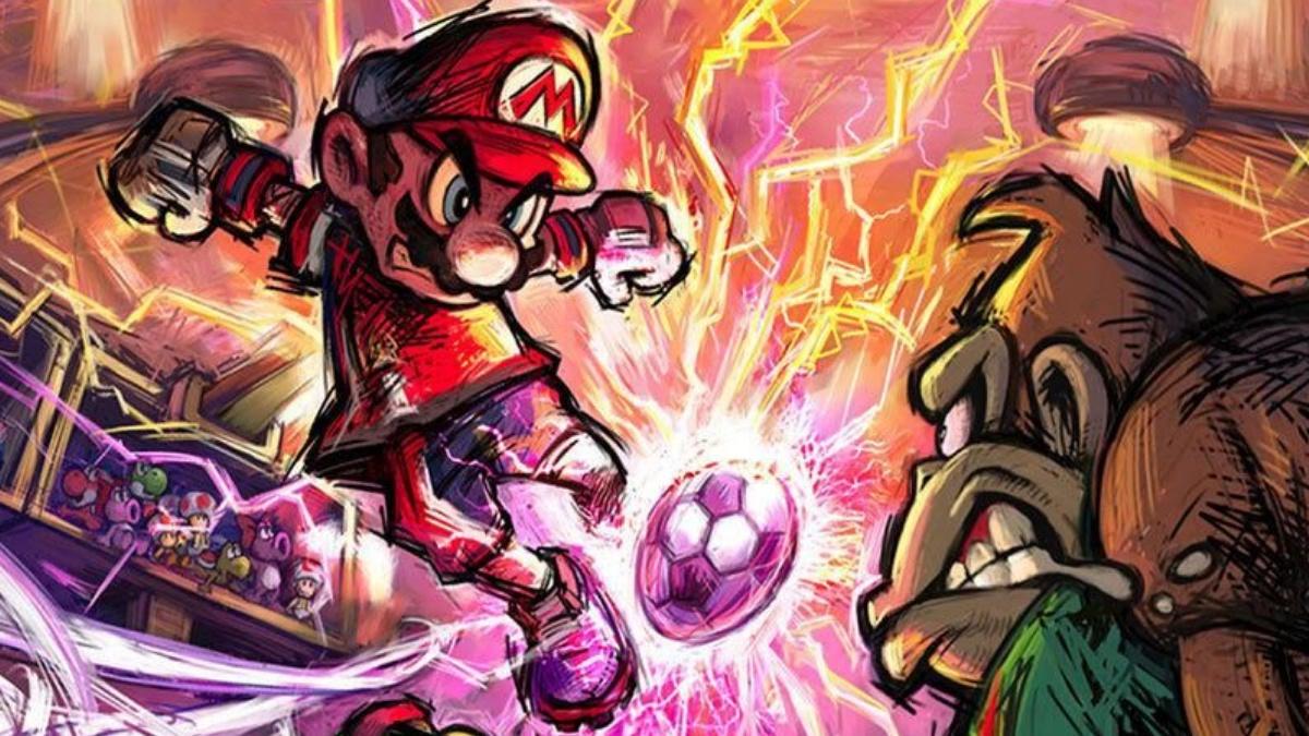Super Mario Strikers was a very different genre of game News 24