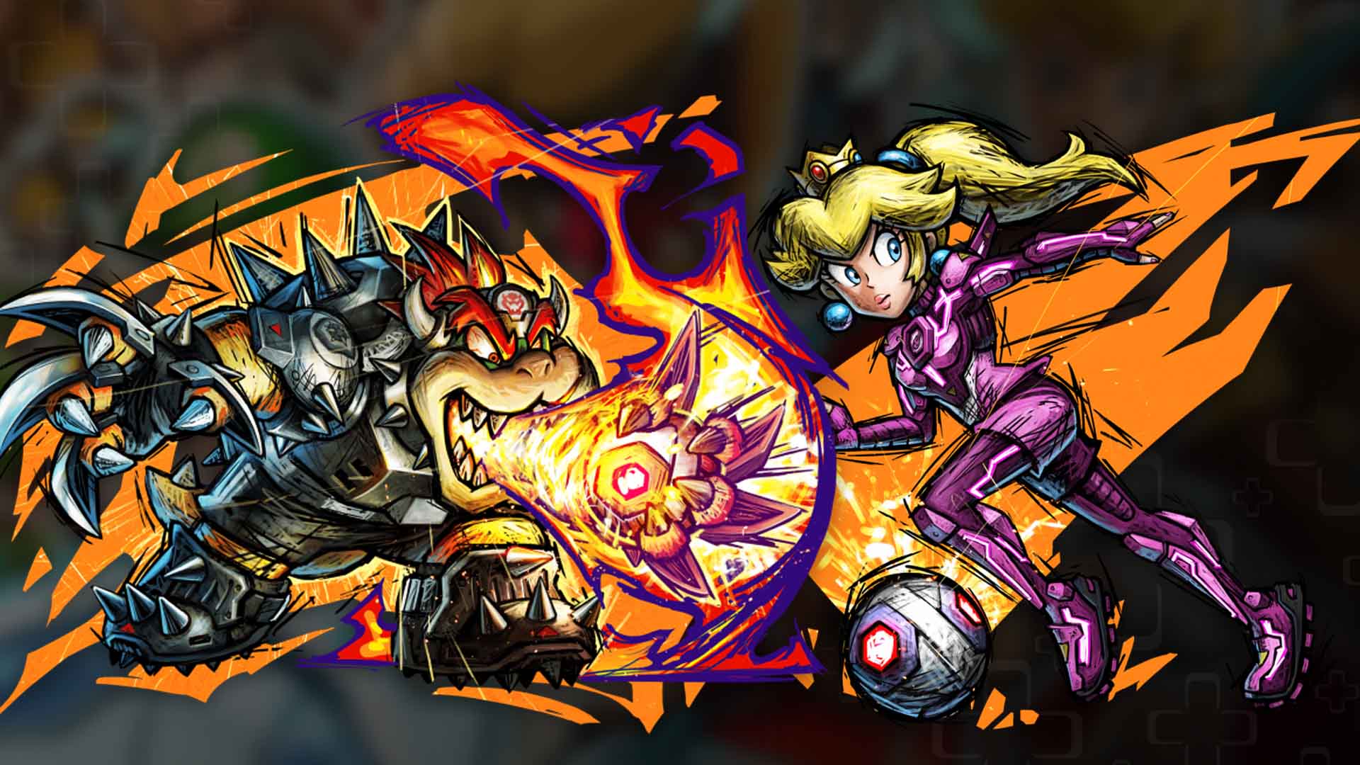 Mario Strikers: Battle League intro shows off powerful characters and their moves