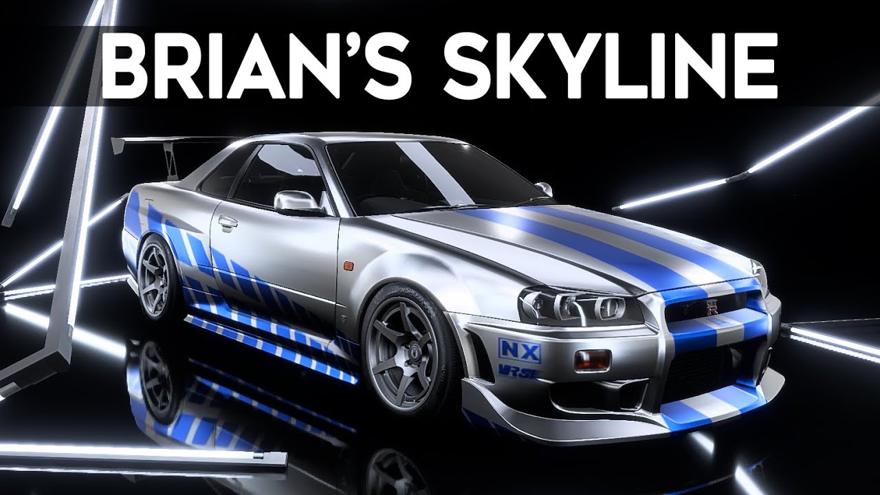 Brian's Nissan Skyline (2 Fast 2 Furious) / NFS Heat