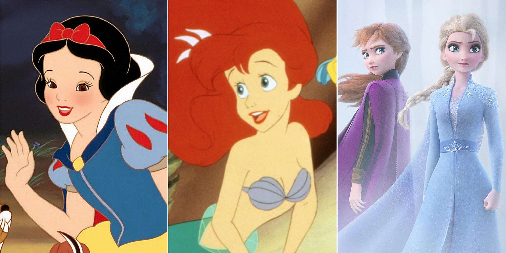 From Snow White to Frozen 2: The evolution of Disney Princesses