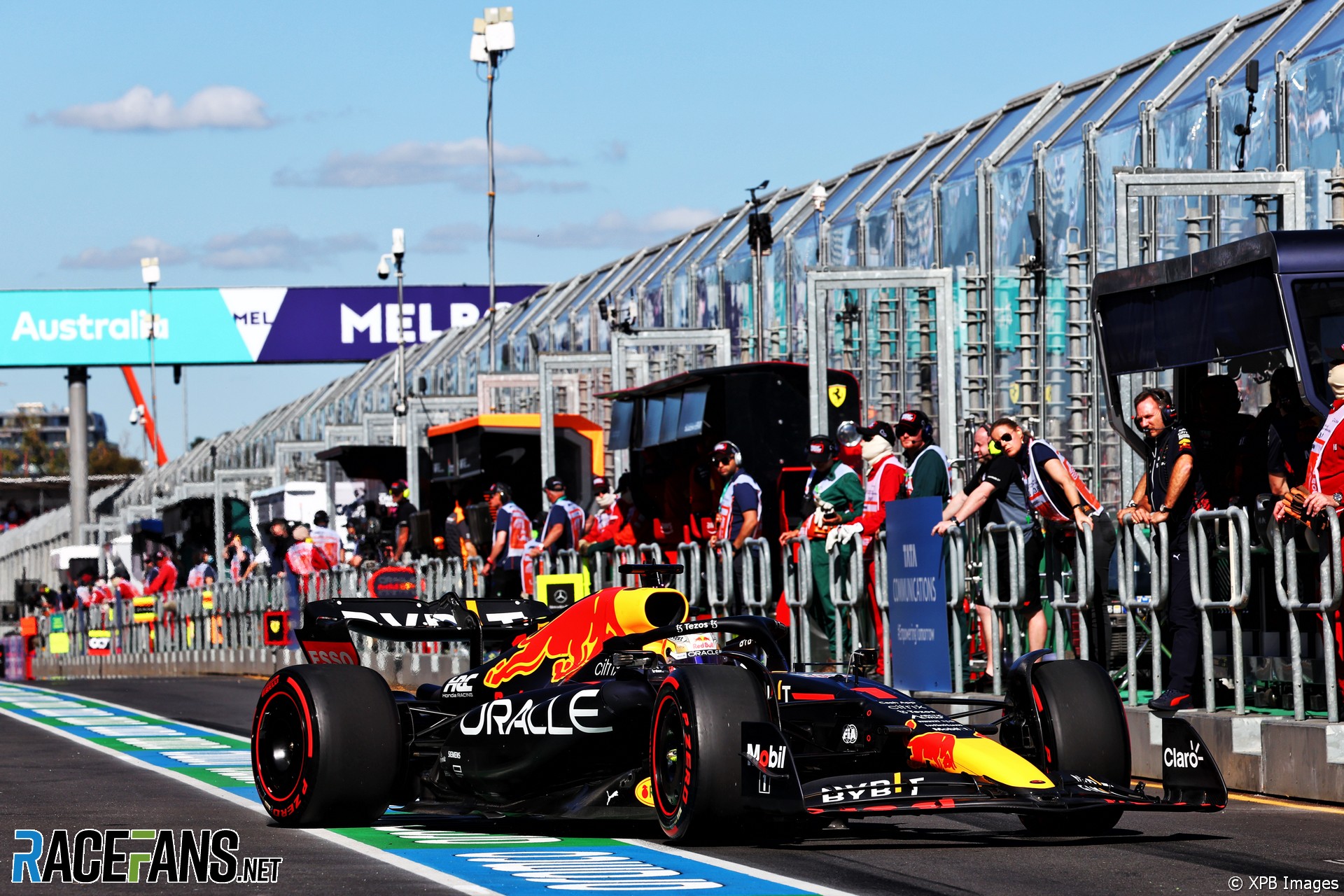 Max Verstappen, Red Bull, Albert Park, 2022 · RaceFans