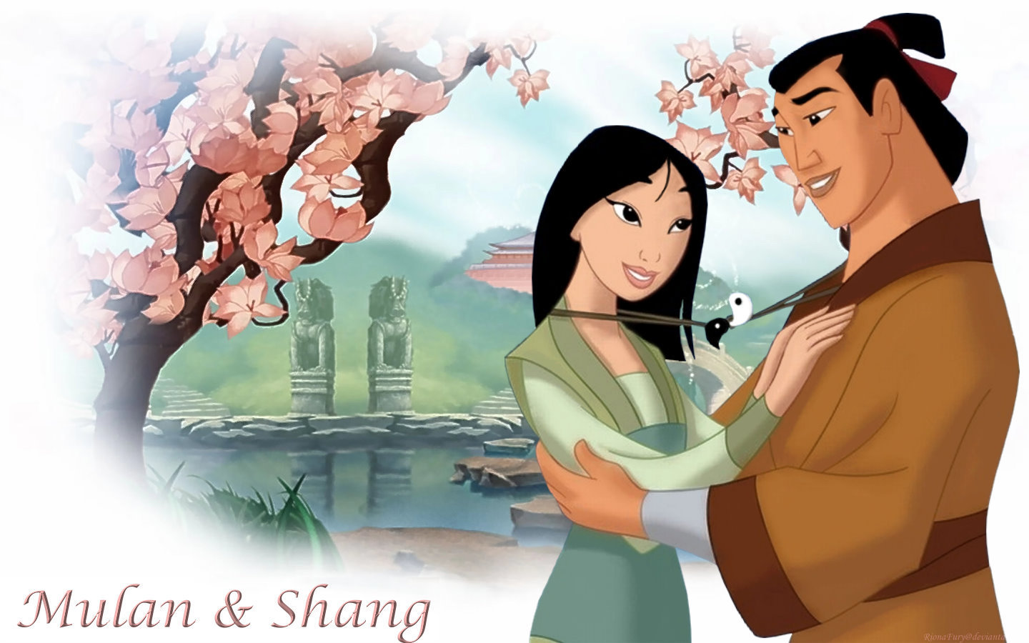 Mulan And Shang II Wallpaper