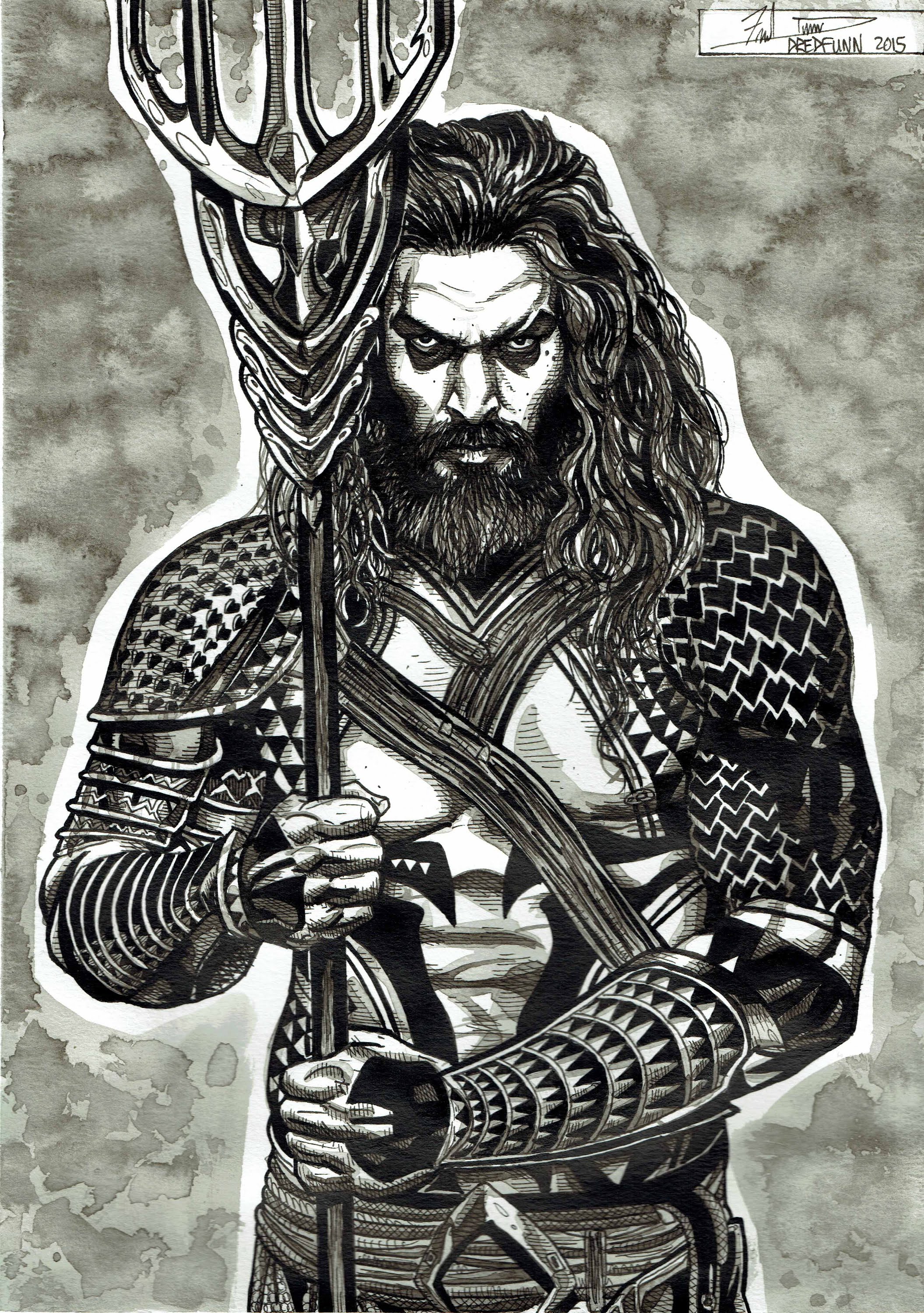 Aquaman Drawing Wallpapers - Wallpaper Cave