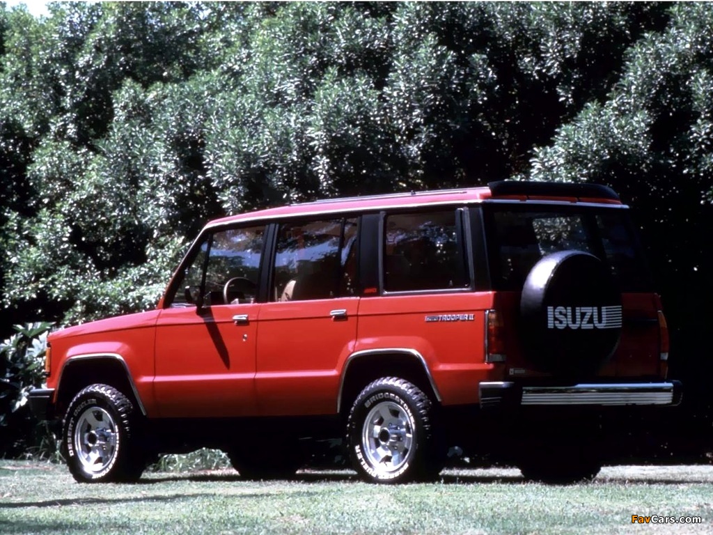 Isuzu Trooper 1986–91 wallpaper (1024x768)